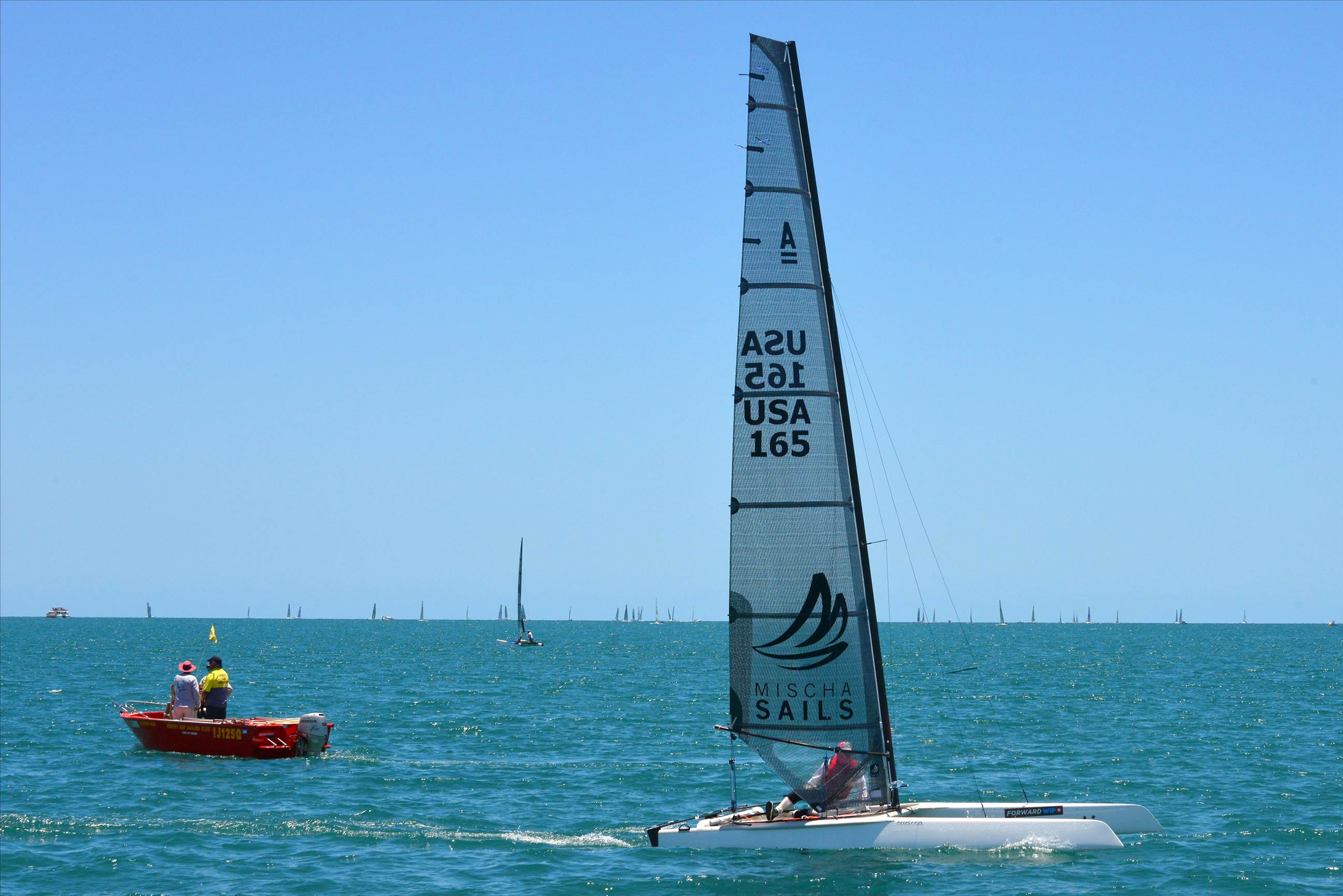 2018 "A" Class Catamaran Worlds (Race 2, Tues 20th)