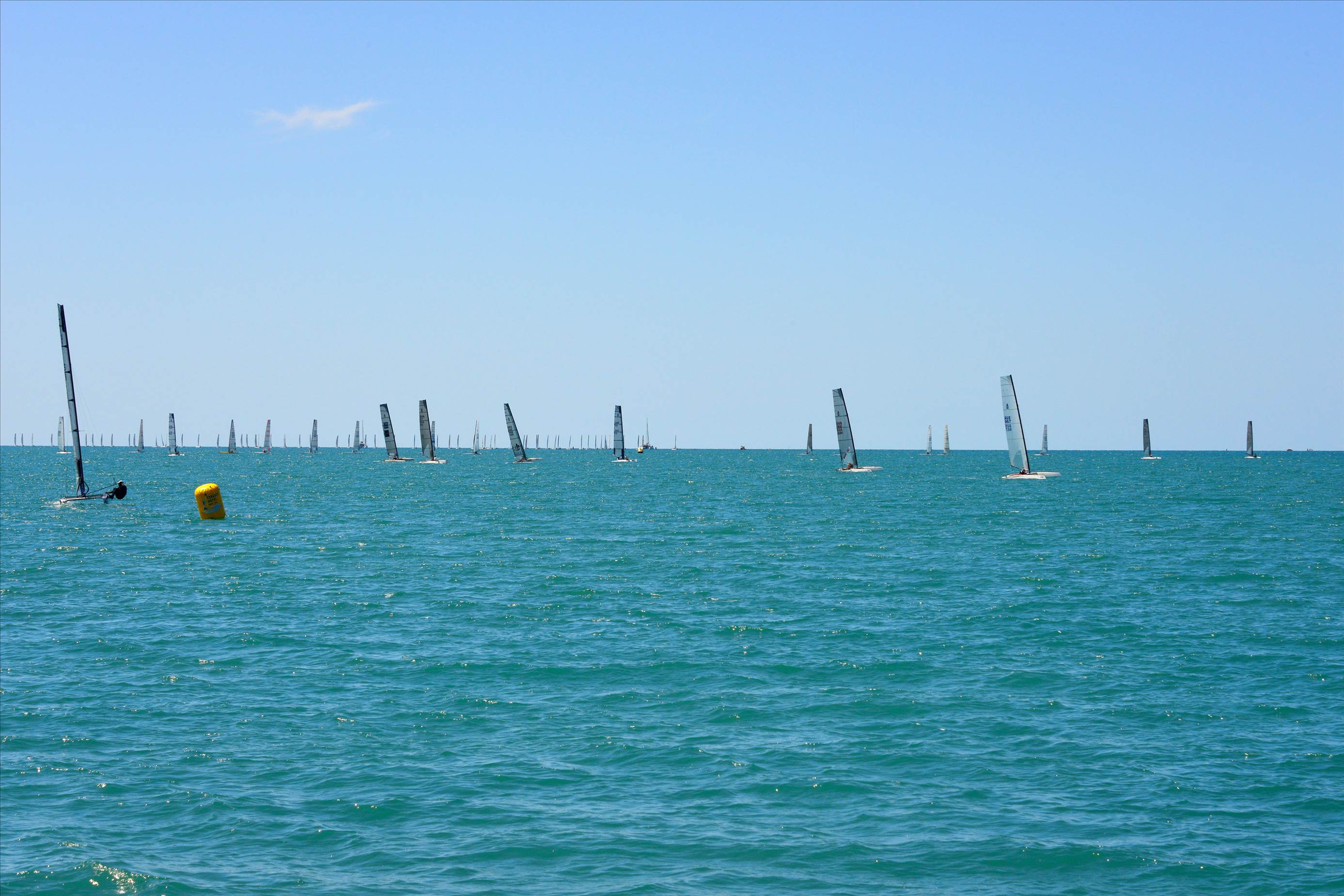 2018 "A" Class Catamaran Worlds (Race 2, Tues 20th)