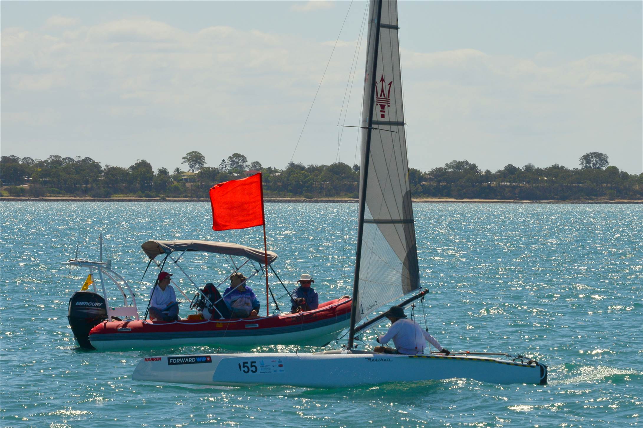 2018 "A" Class Catamaran Worlds (Race 2, Tues 20th)