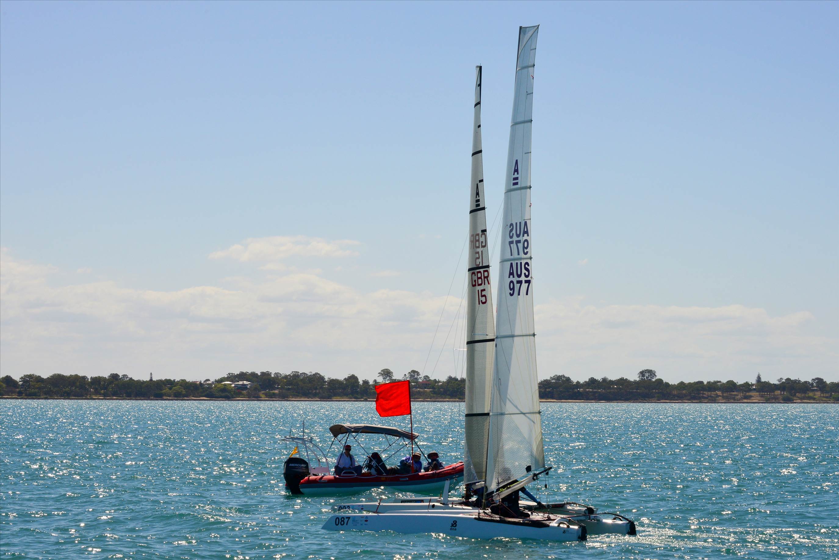 2018 "A" Class Catamaran Worlds (Race 2, Tues 20th)