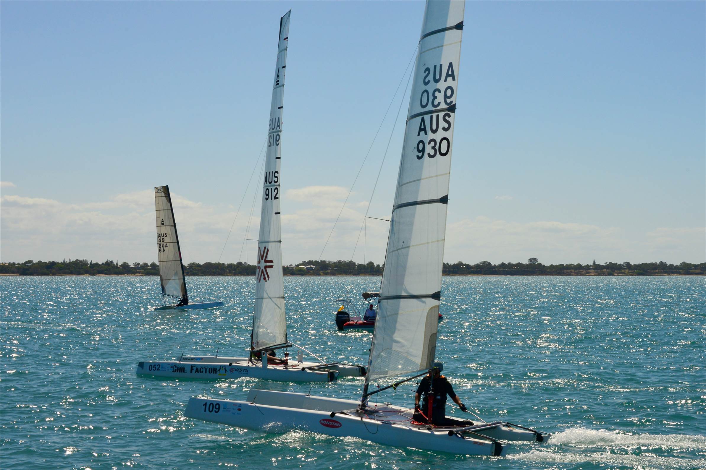 2018 "A" Class Catamaran Worlds (Race 2, Tues 20th)