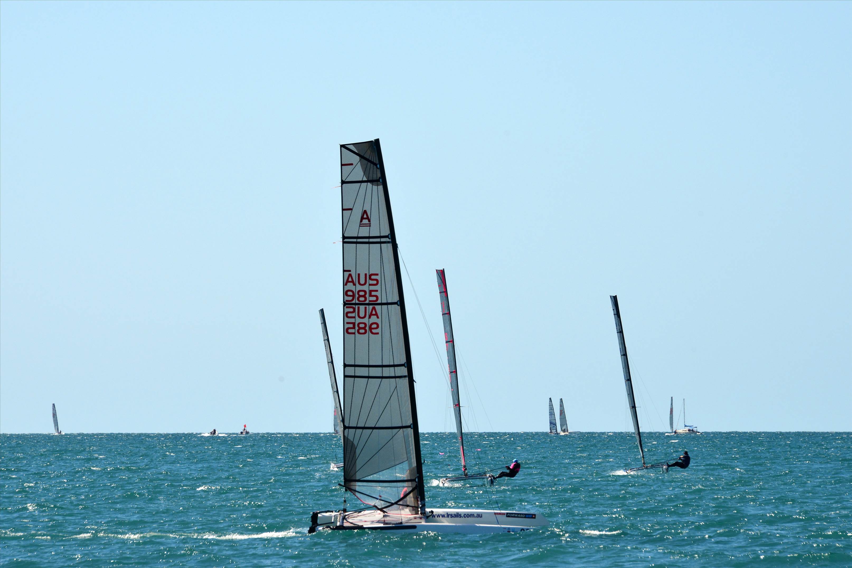 2018 "A" Class Catamaran Worlds (Race 3, Tues 20th)