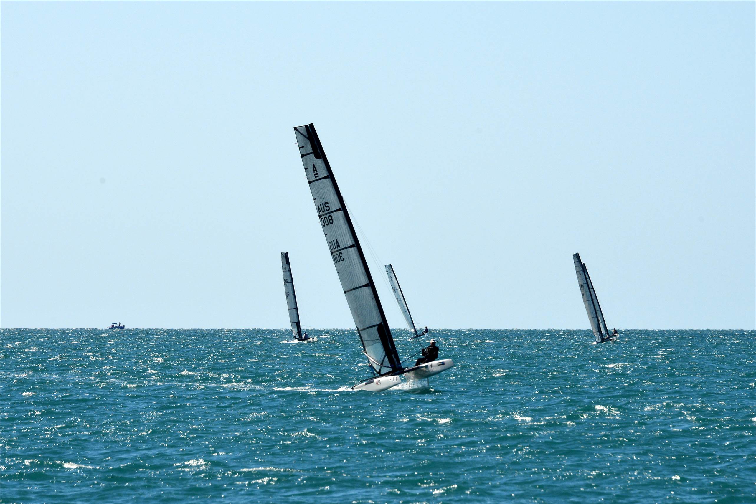 2018 "A" Class Catamaran Worlds (Race 3, Tues 20th)