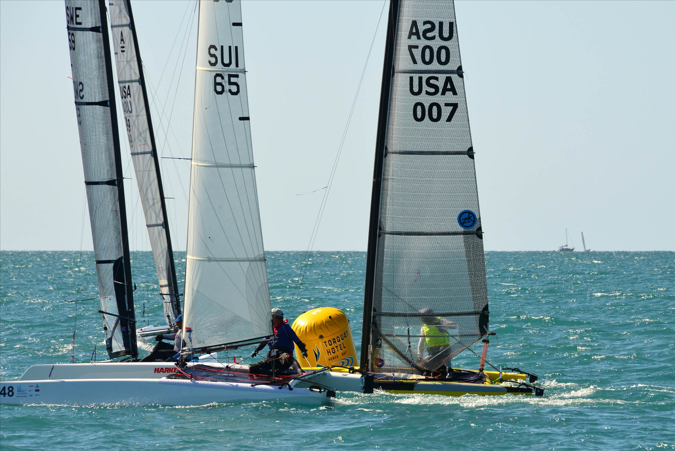 2018 "A" Class Catamaran Worlds (Race 3, Tues 20th)