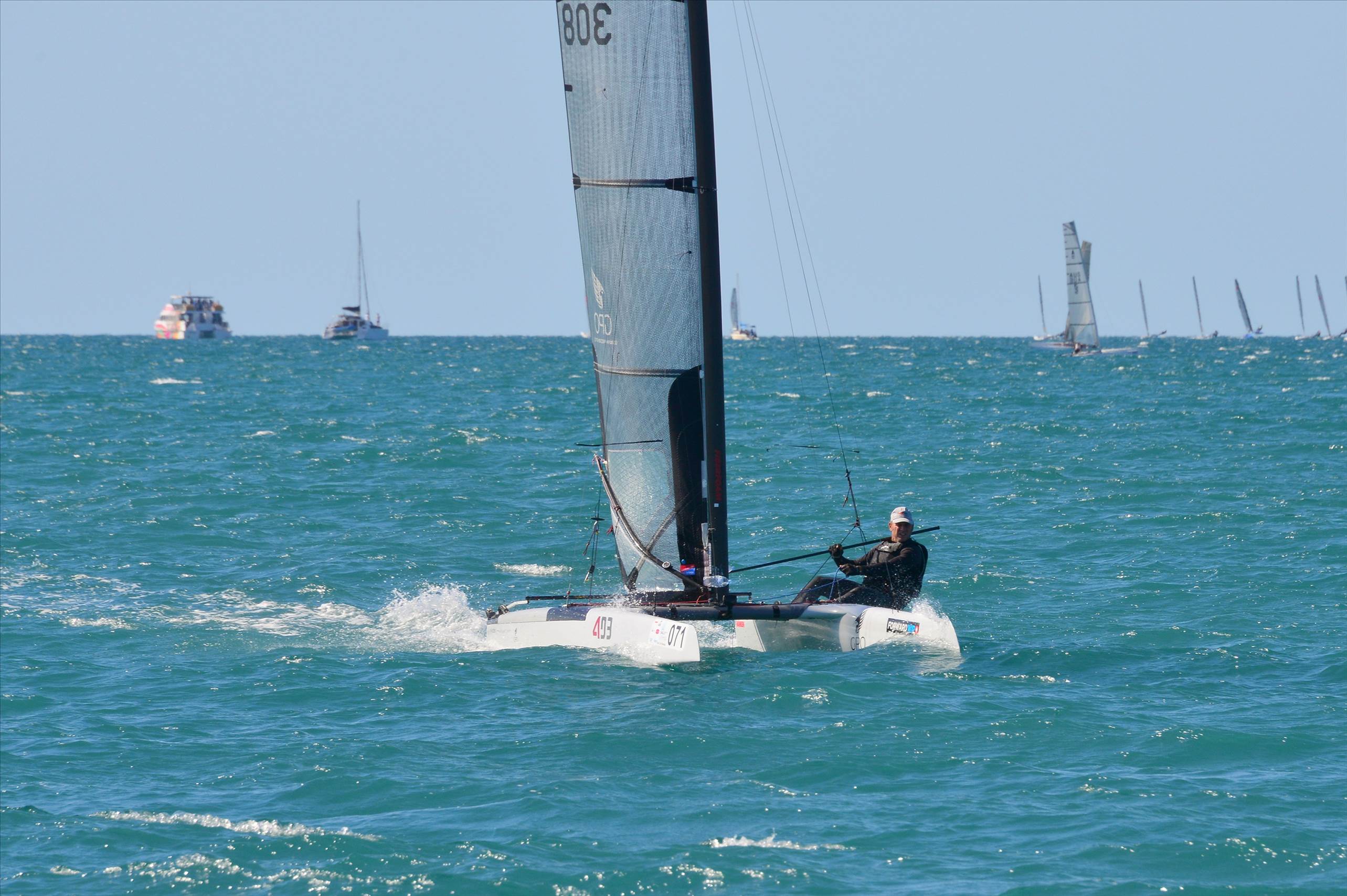 2018 "A" Class Catamaran Worlds (Race 3, Tues 20th)