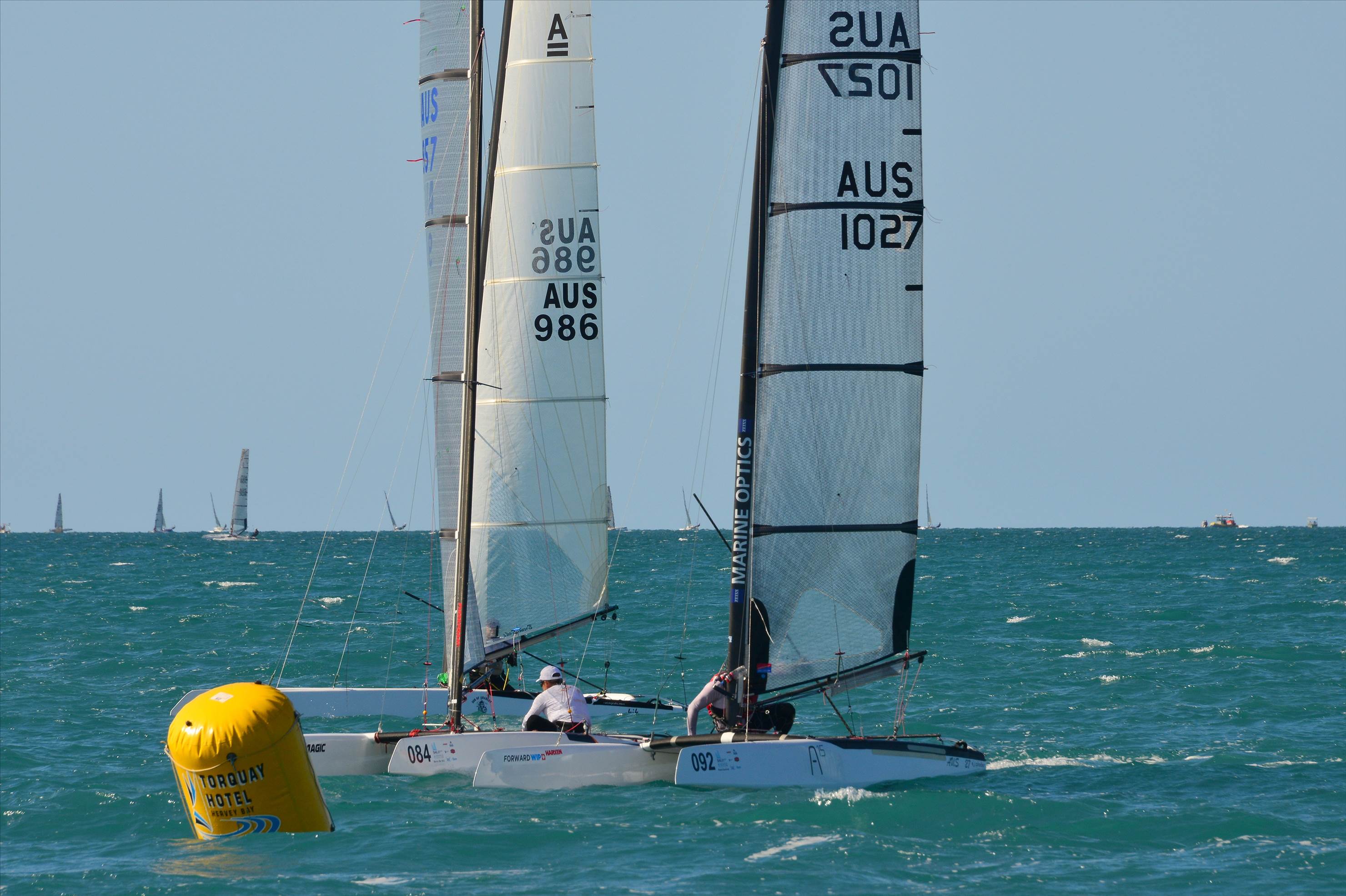 2018 "A" Class Catamaran Worlds (Race 3, Tues 20th)