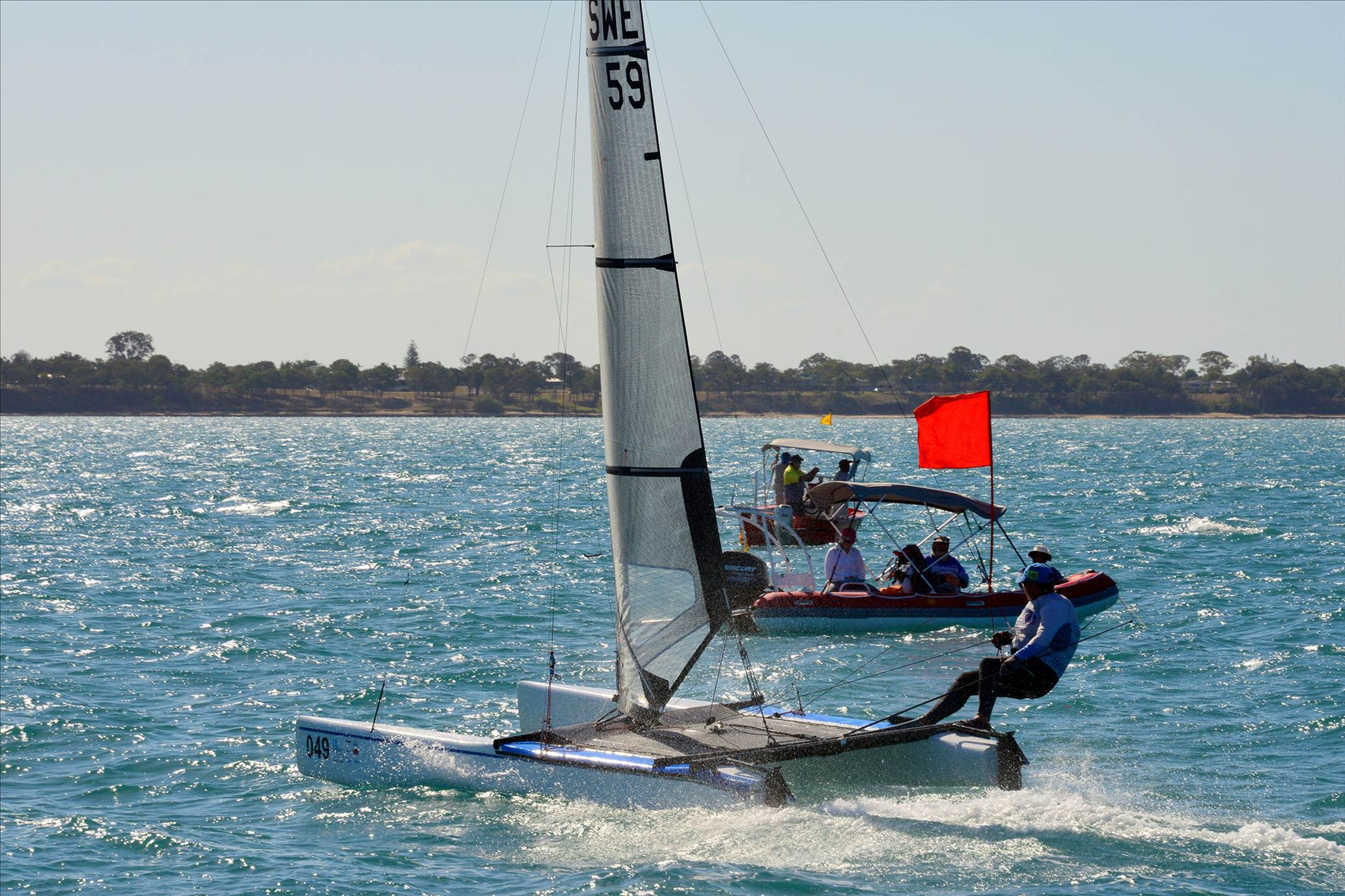 2018 "A" Class Catamaran Worlds (Race 3, Tues 20th)