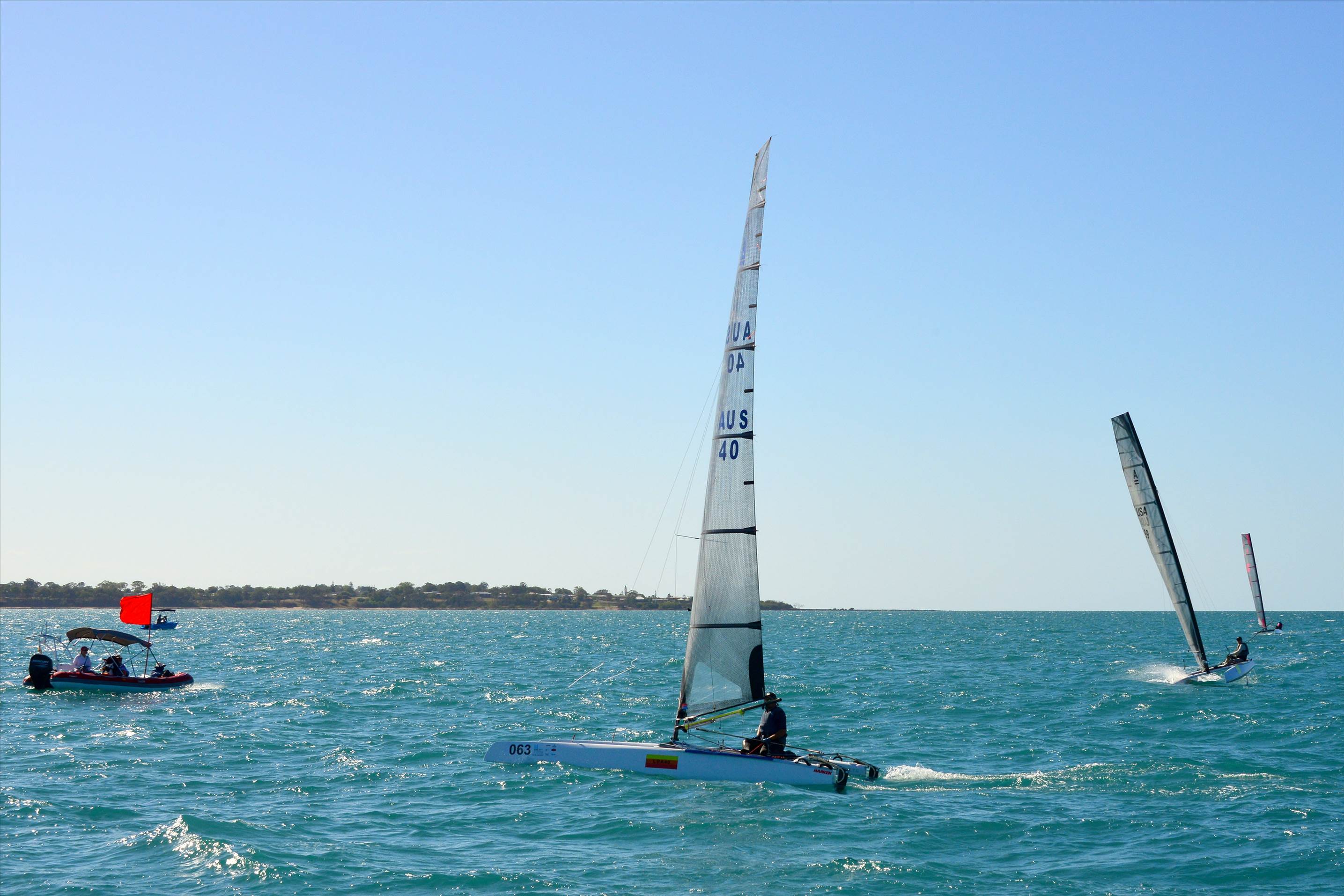 2018 "A" Class Catamaran Worlds (Race 3, Tues 20th)