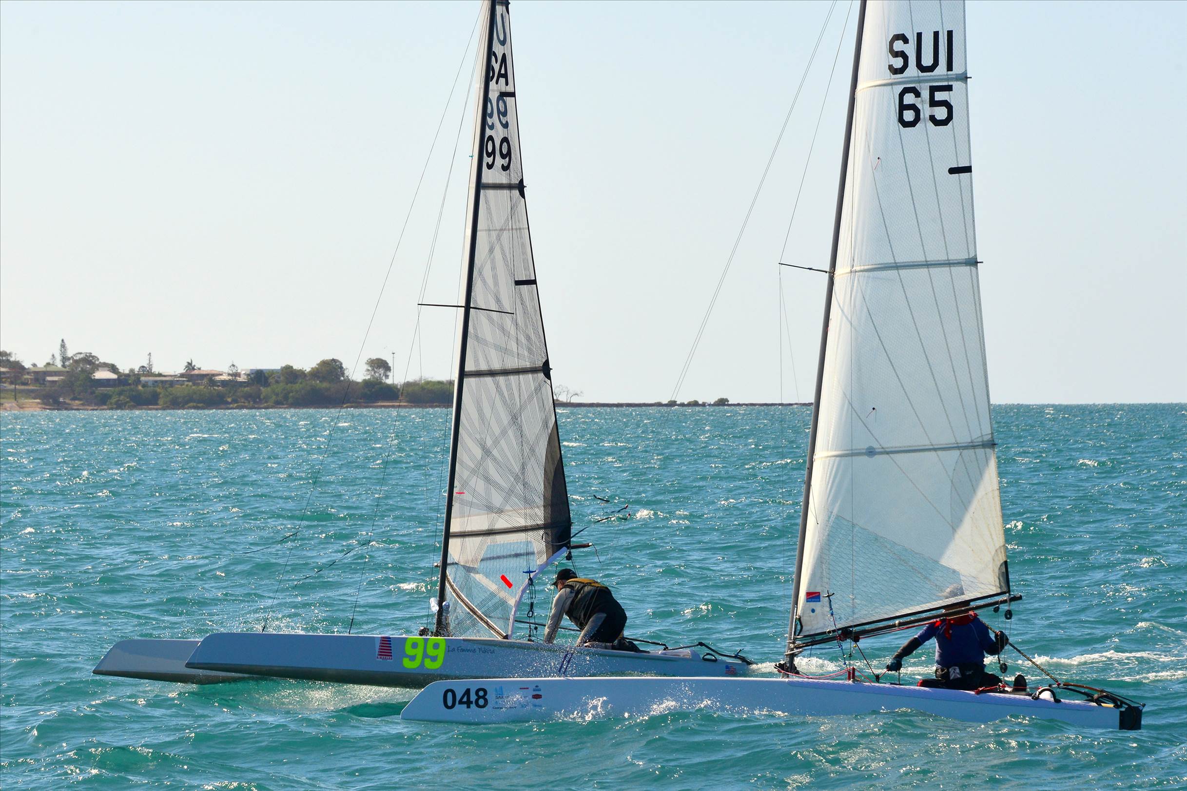 2018 "A" Class Catamaran Worlds (Race 3, Tues 20th)