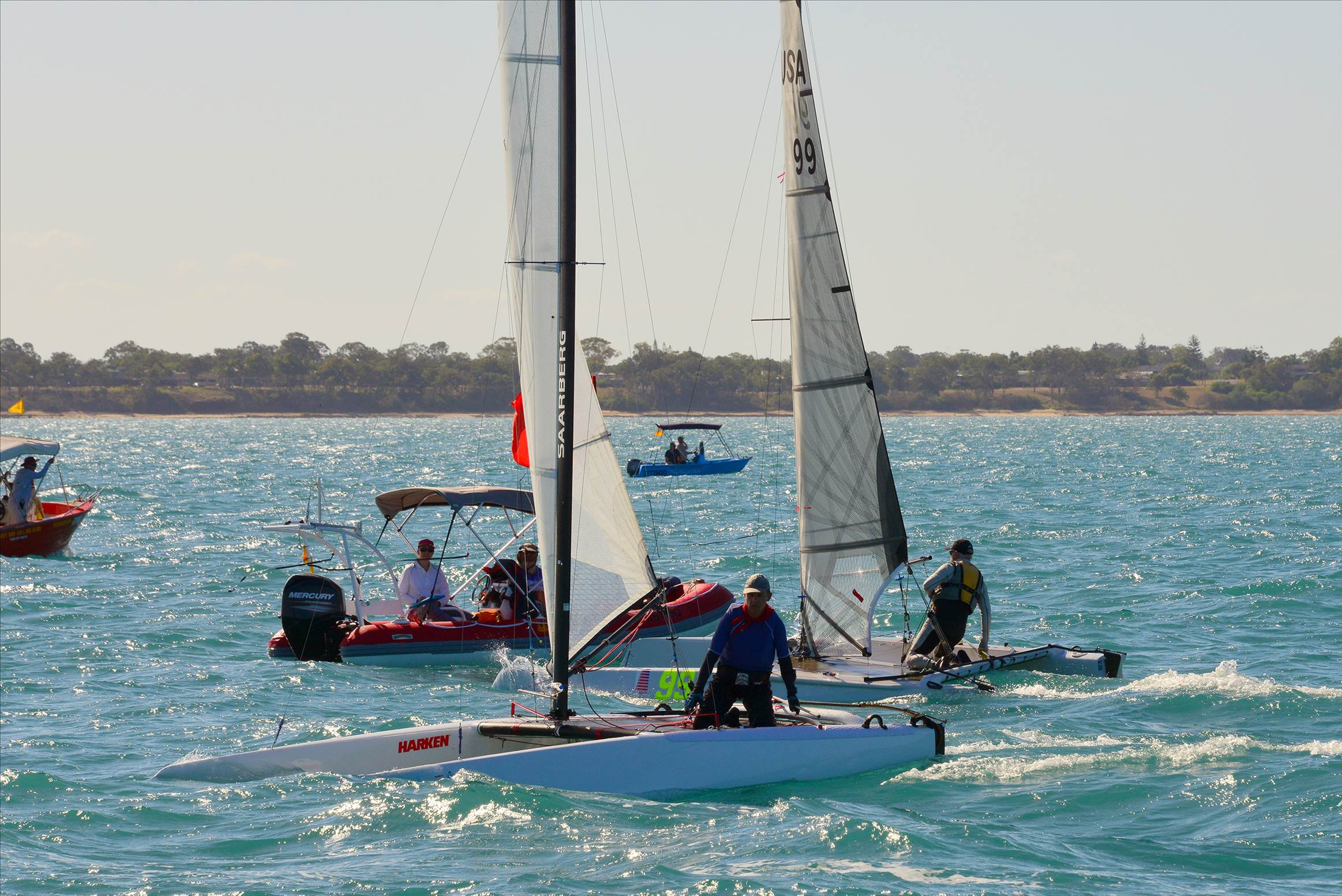 2018 "A" Class Catamaran Worlds (Race 3, Tues 20th)