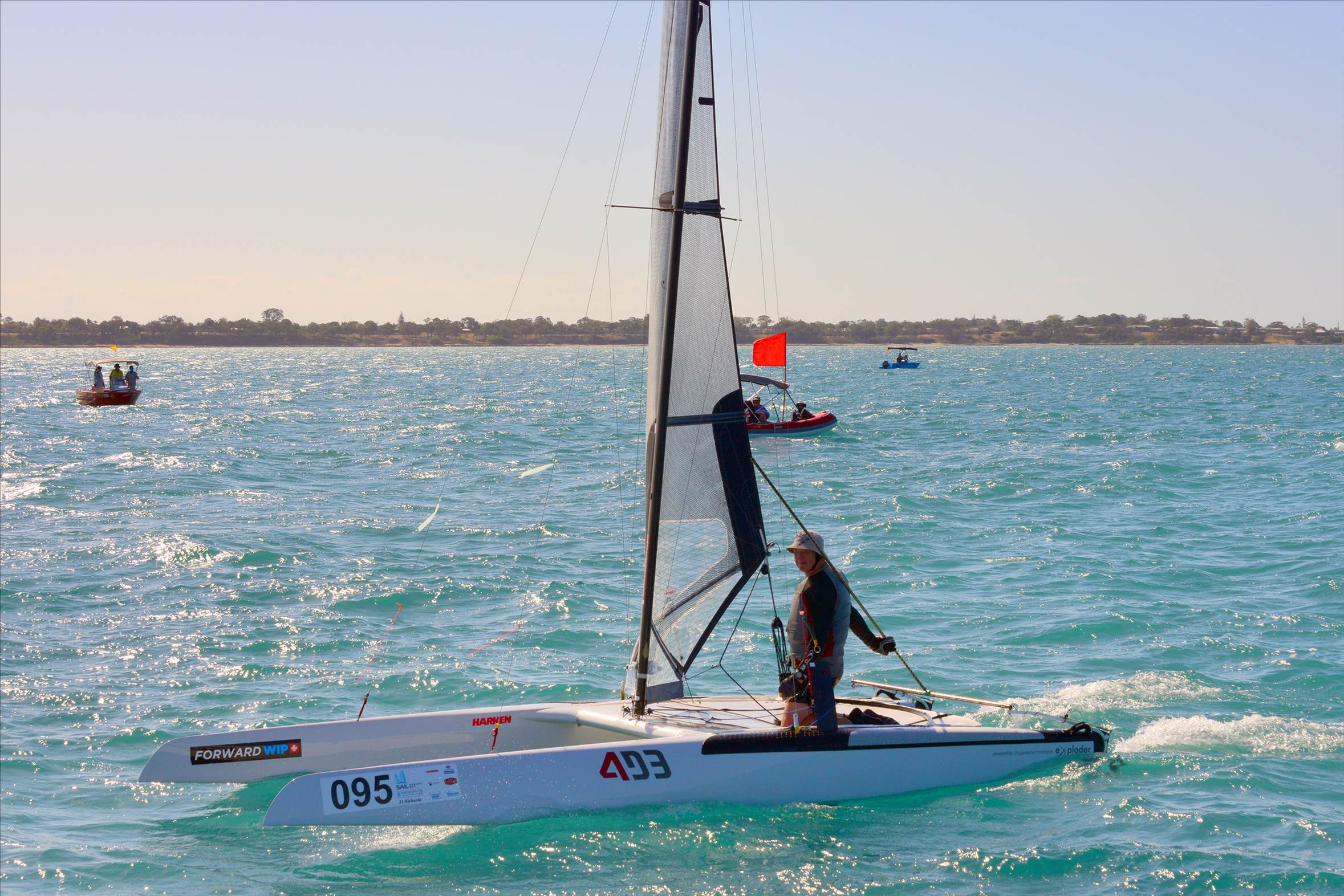 2018 "A" Class Catamaran Worlds (Race 3, Tues 20th)