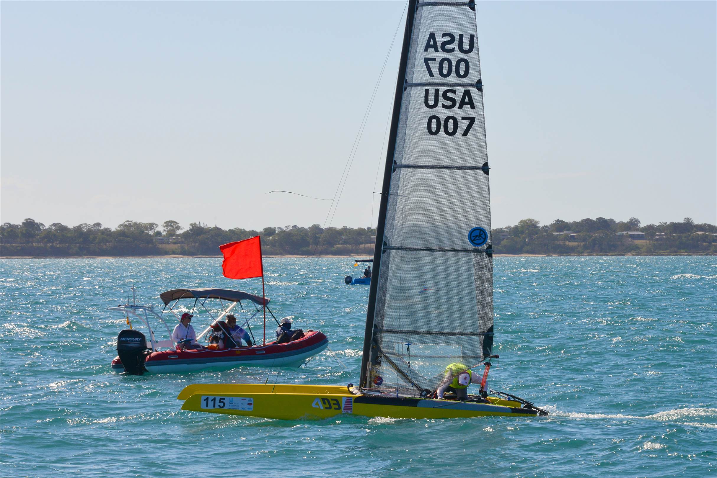 2018 "A" Class Catamaran Worlds (Race 3, Tues 20th)