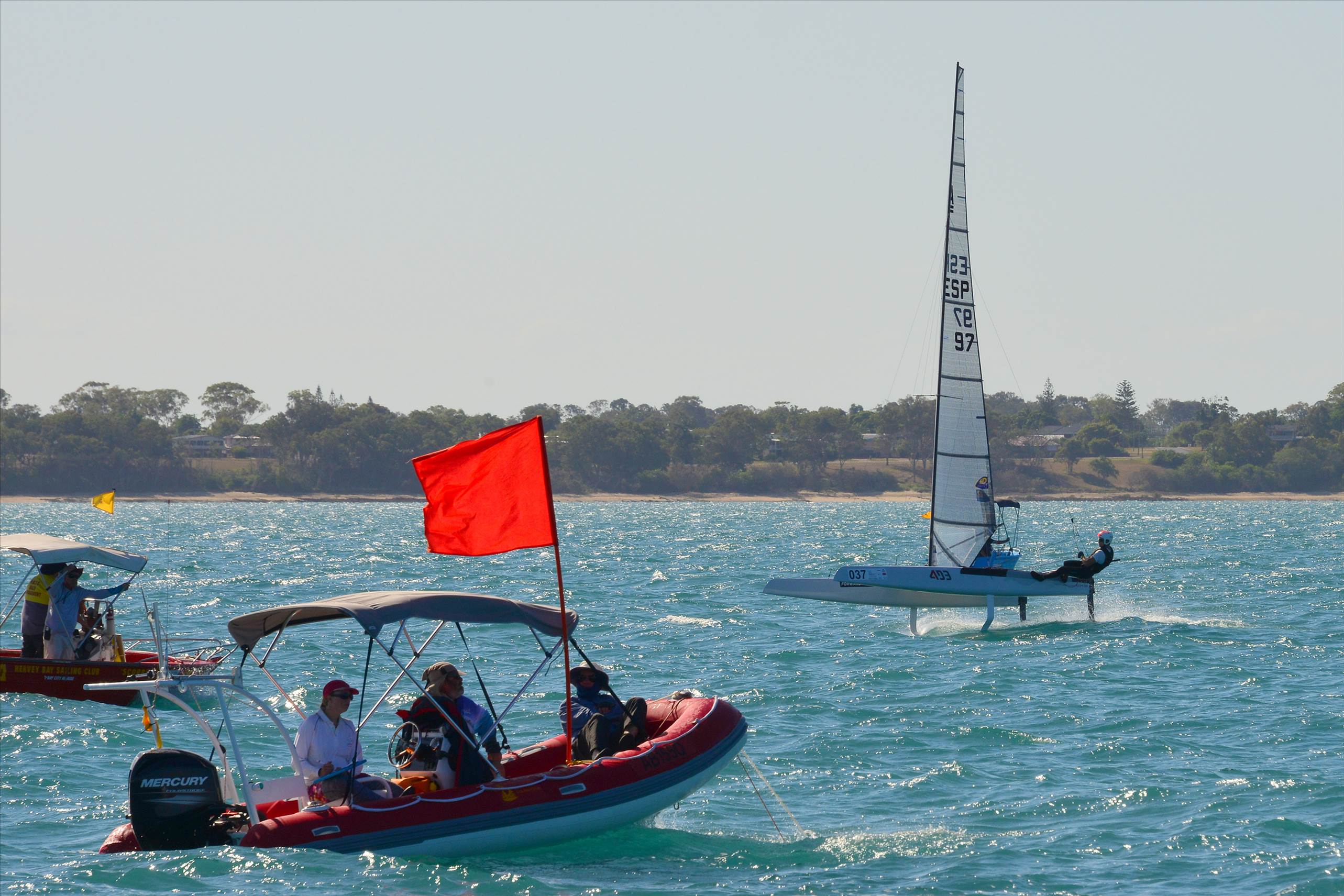 2018 "A" Class Catamaran Worlds (Race 3, Tues 20th)