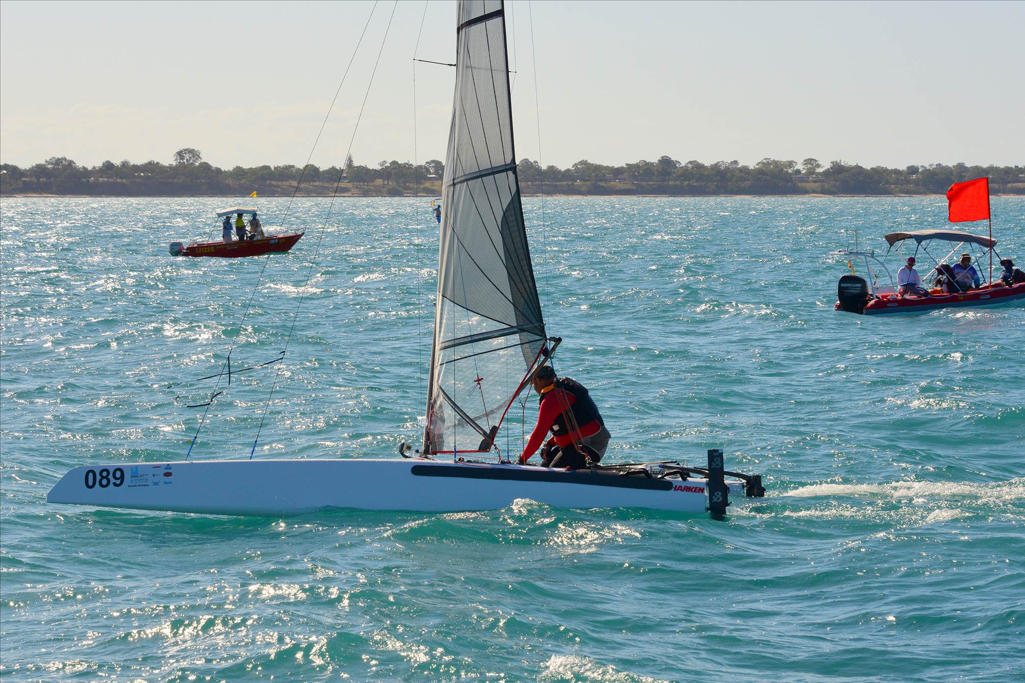2018 "A" Class Catamaran Worlds (Race 3, Tues 20th)