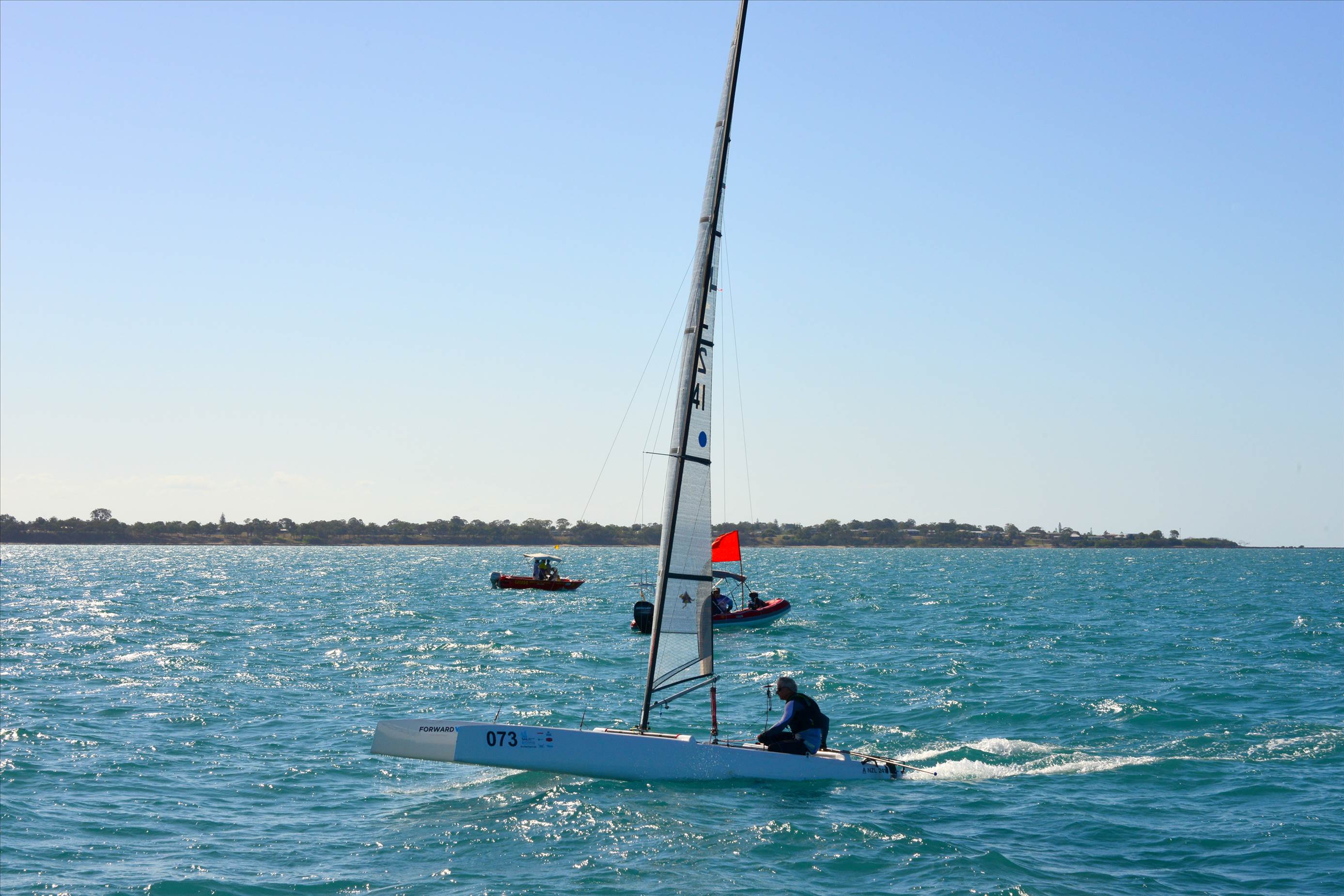 2018 "A" Class Catamaran Worlds (Race 3, Tues 20th)