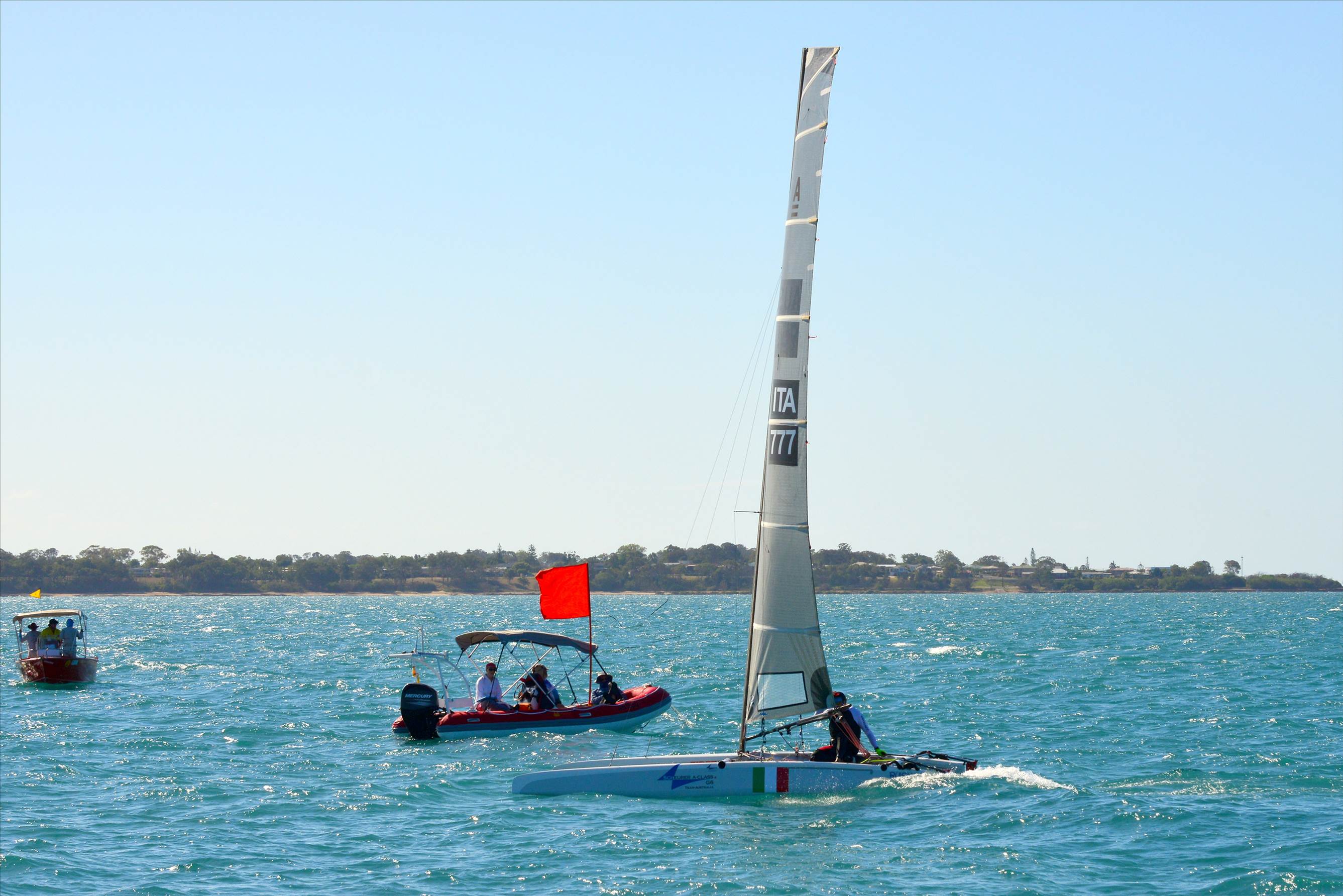 2018 "A" Class Catamaran Worlds (Race 3, Tues 20th)