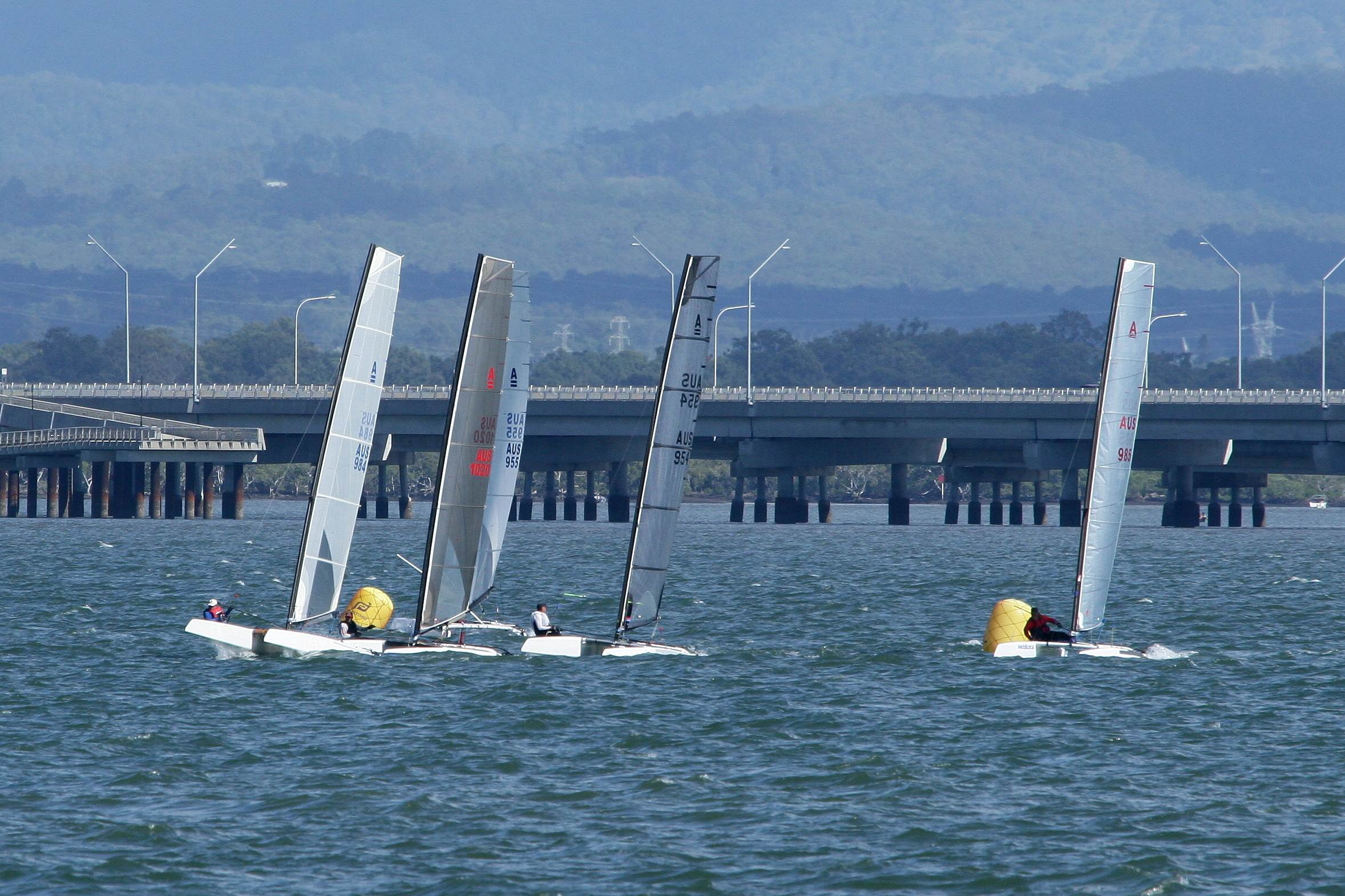 2017 "A" Class Catamaran State Titles (Day 2)