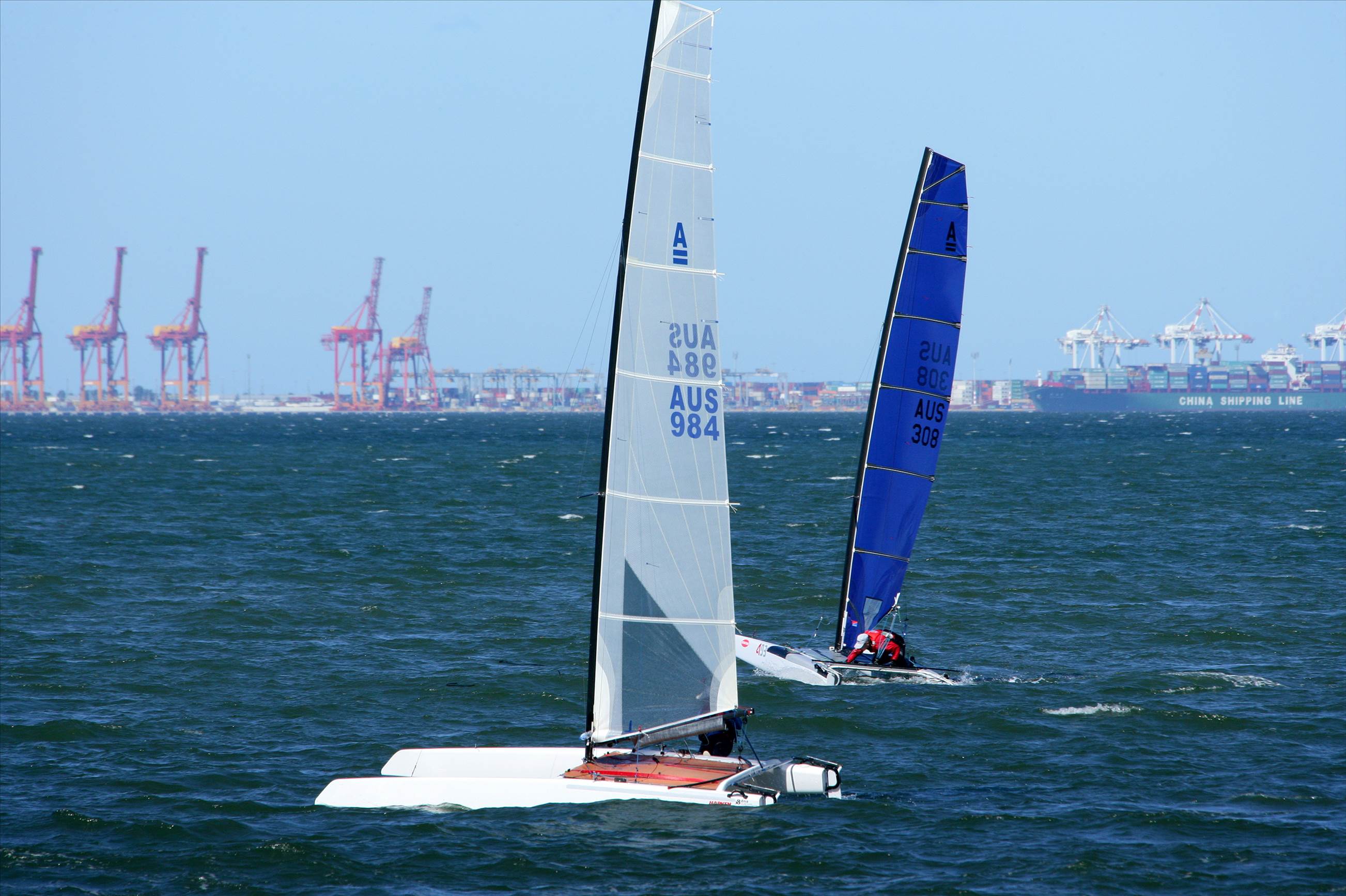 2017 "A" Class Catamaran State Titles (Day 3)