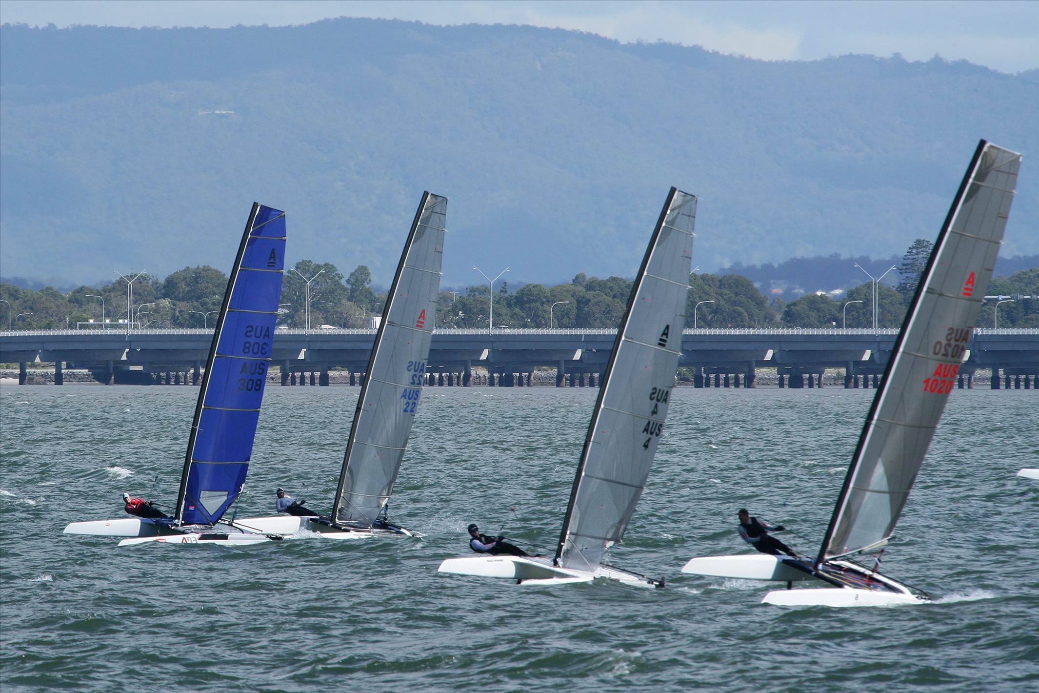 2017 "A" Class Catamaran State Titles (Day 2)