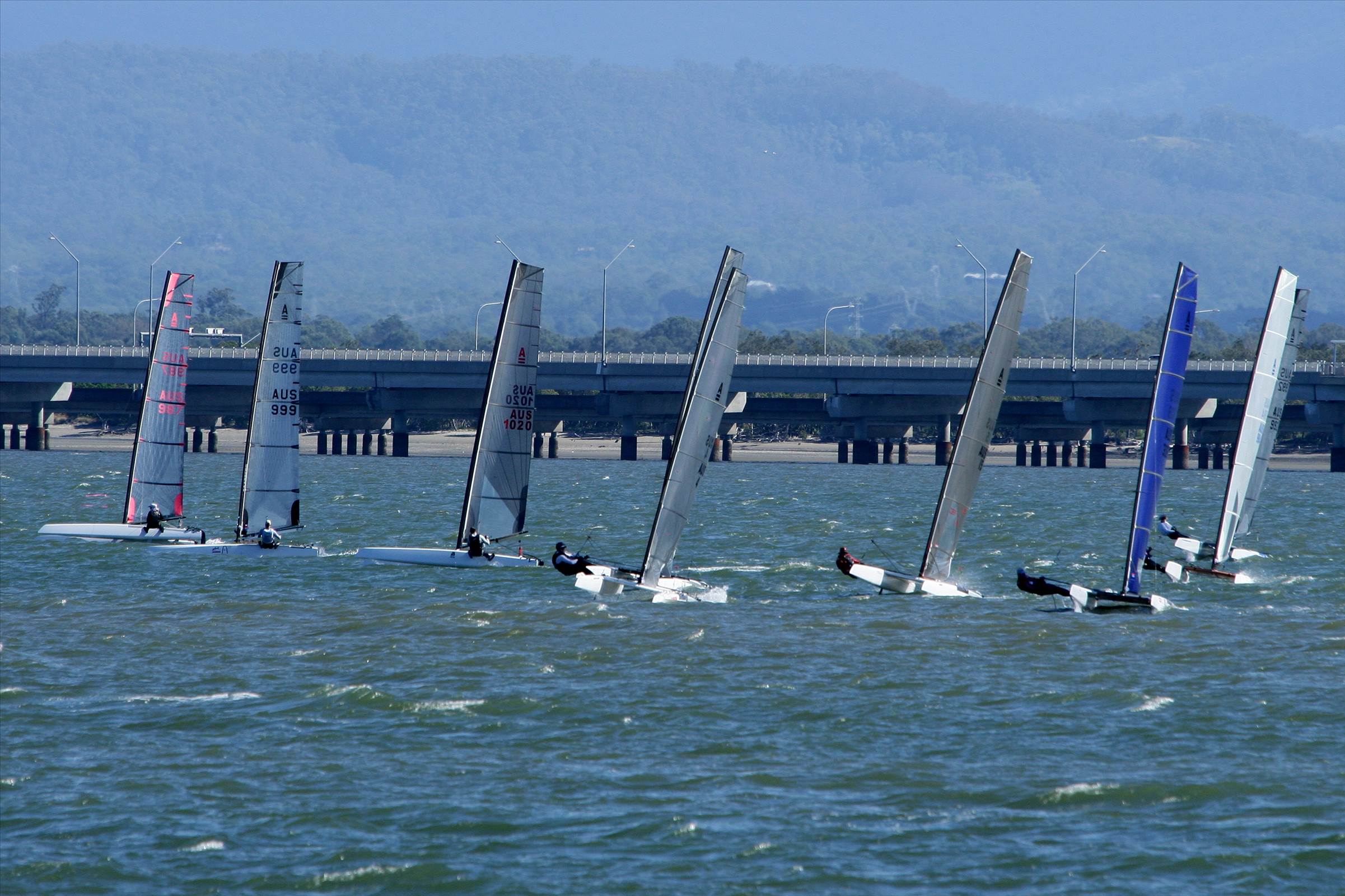 2017 "A" Class Catamaran State Titles (Day 2)