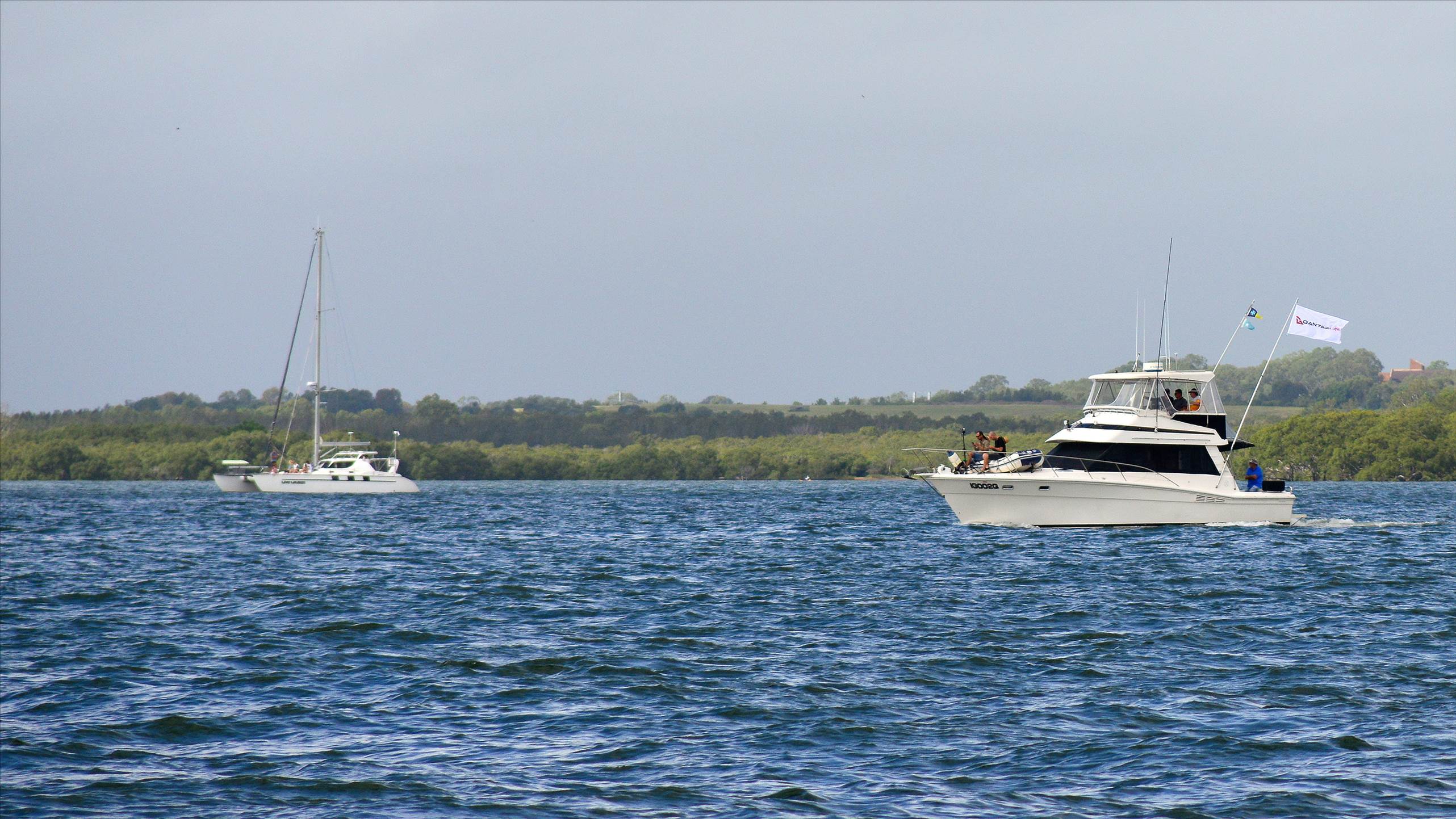 2018 Brisbane to Gladstone Multihull Race Start