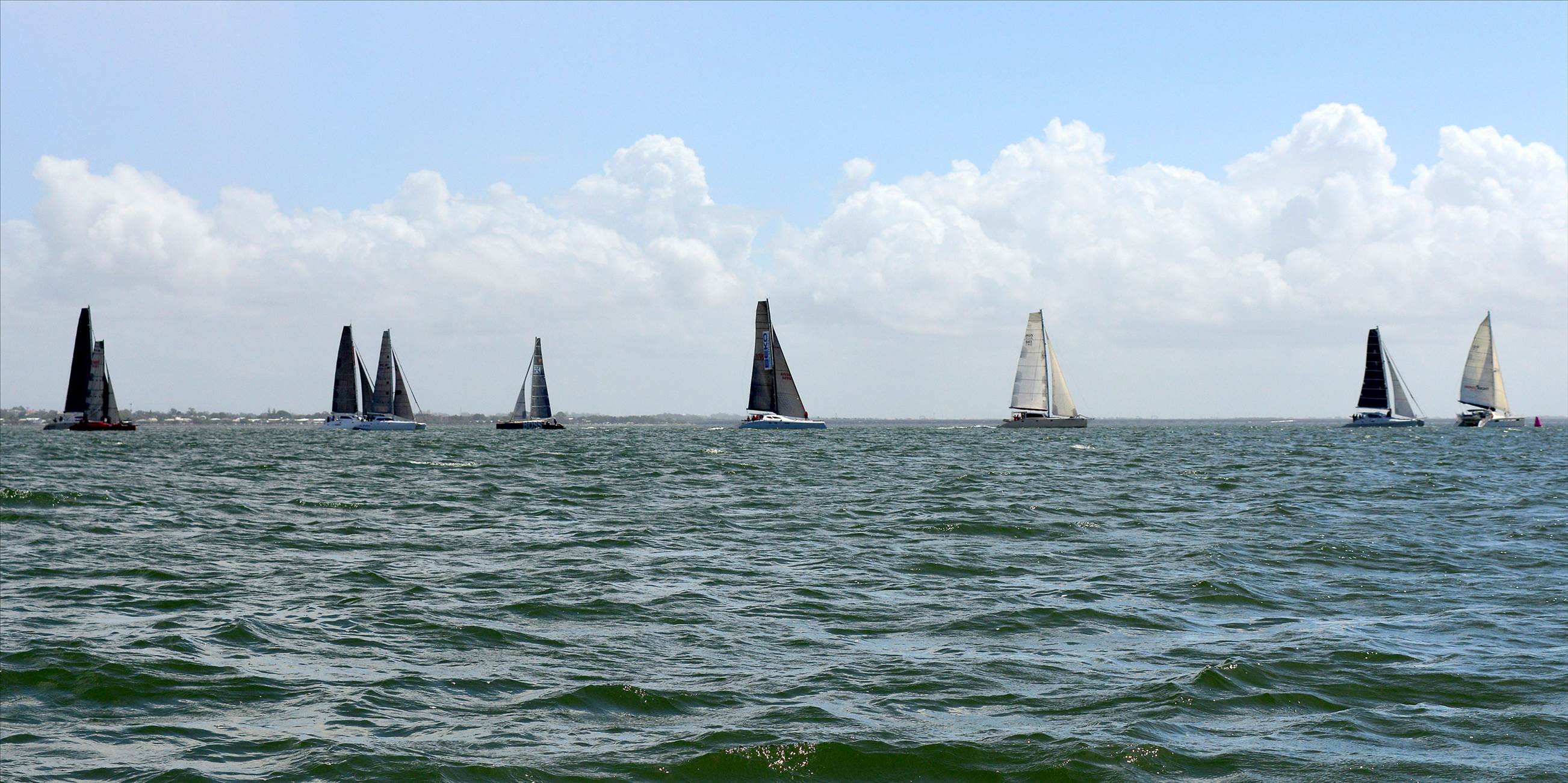 2018 Brisbane to Gladstone Multihull Race Start