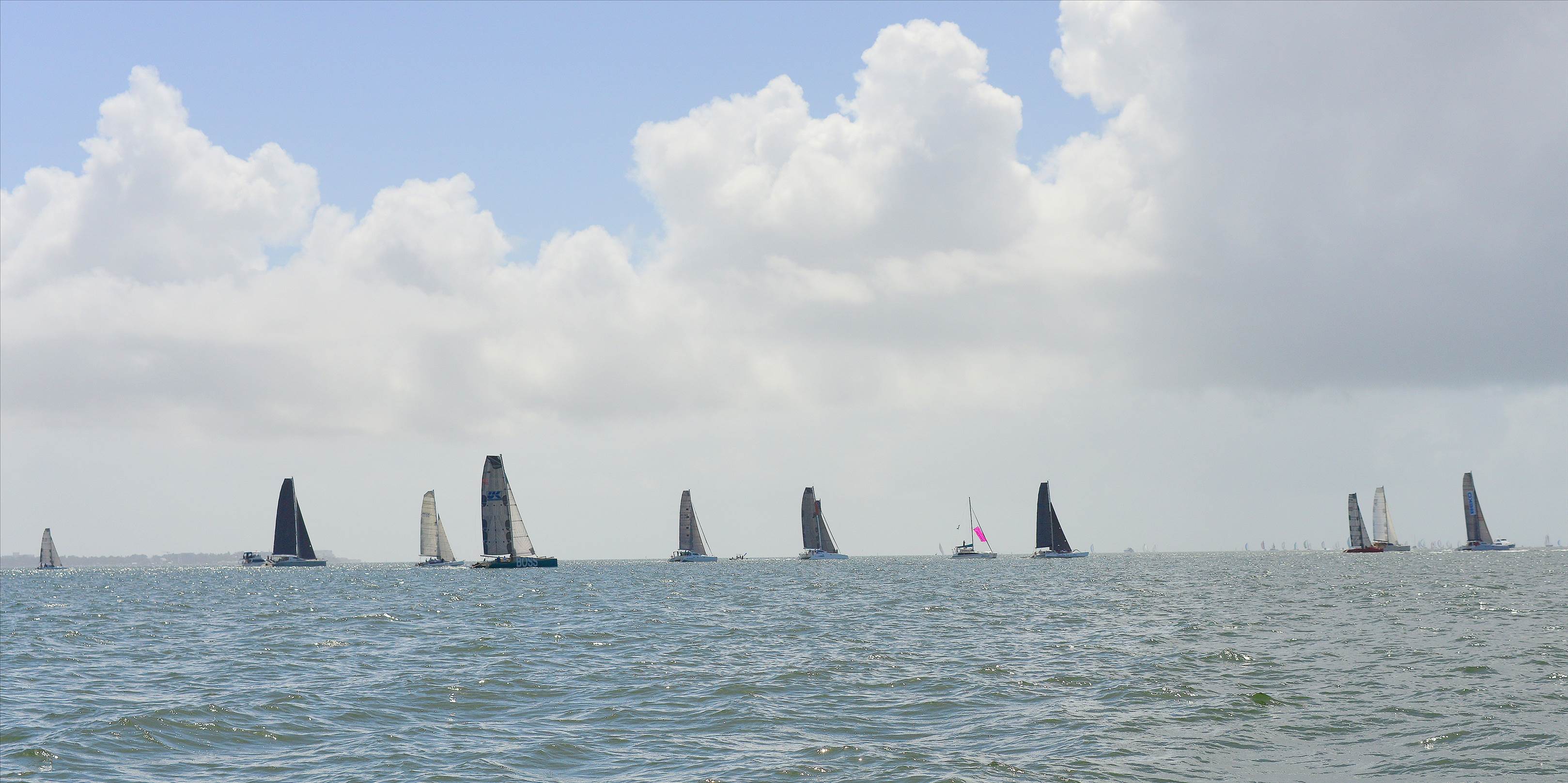 2018 Brisbane to Gladstone Multihull Race Start