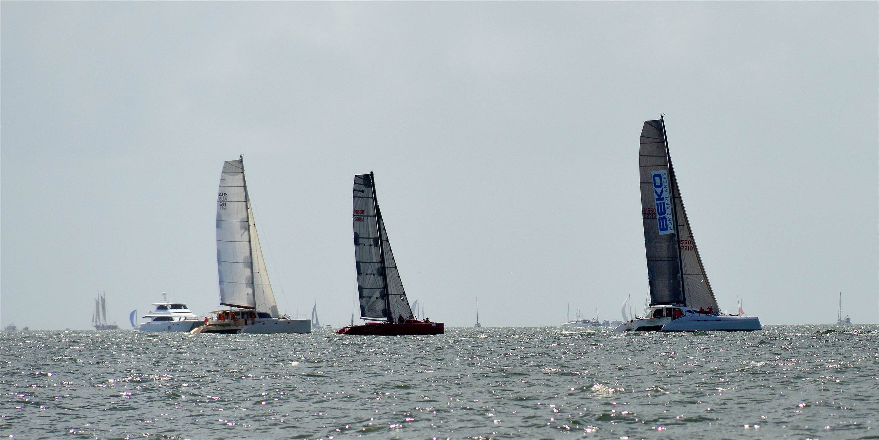 2018 Brisbane to Gladstone Multihull Race Start