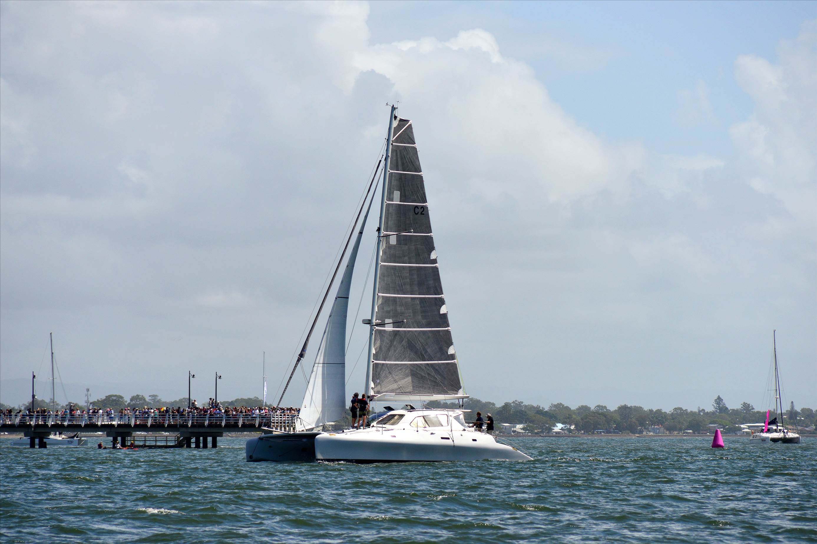 2018 Brisbane to Gladstone Multihull Race Start