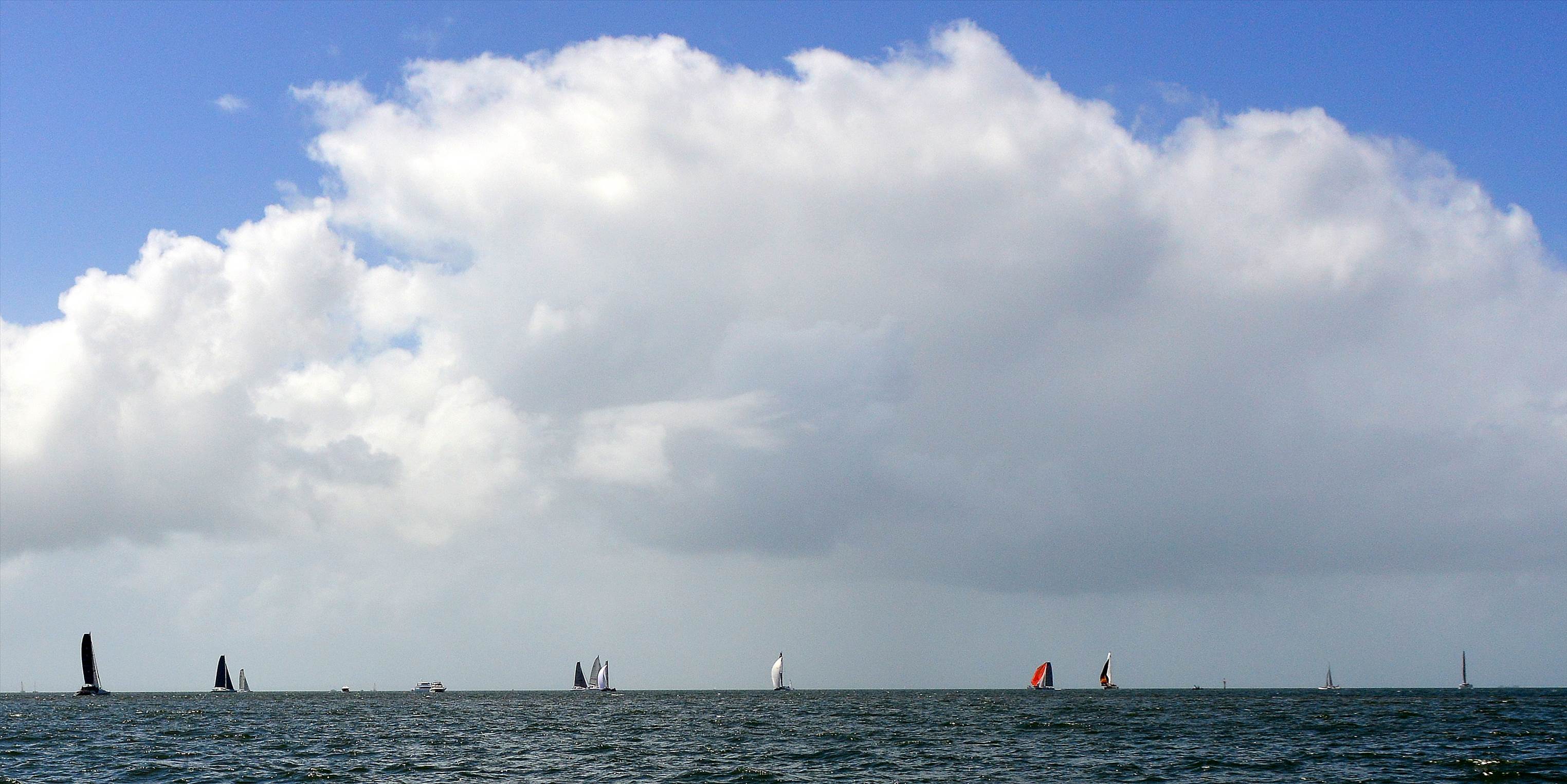 2018 Brisbane to Gladstone Multihull Race Start