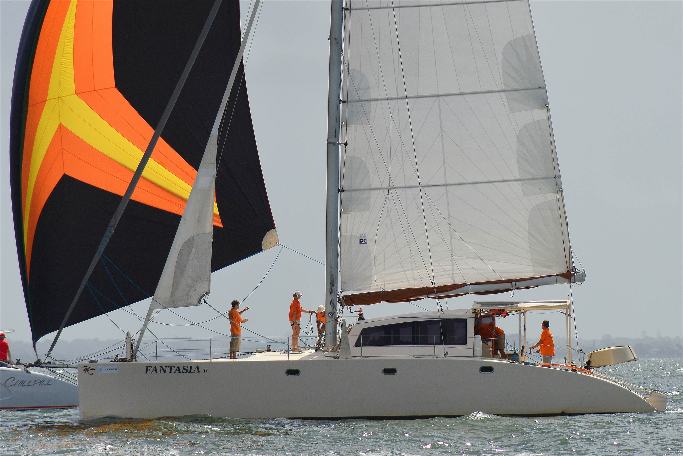 2018 Brisbane to Gladstone Multihull Race Start