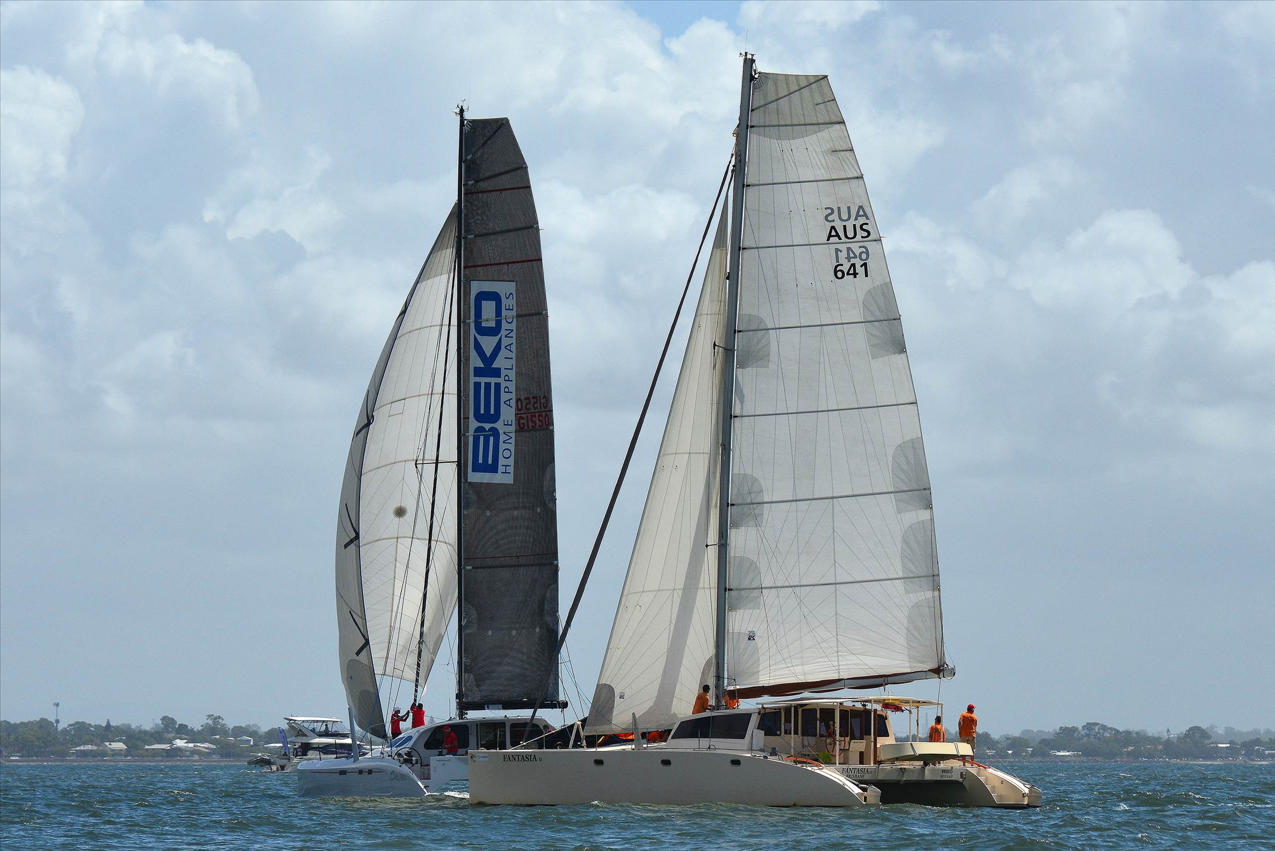 2018 Brisbane to Gladstone Multihull Race Start