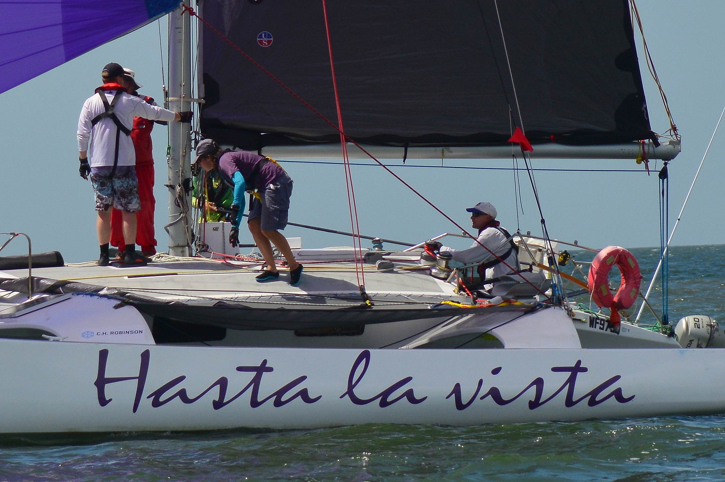 2018 Brisbane to Gladstone Multihull Race Start