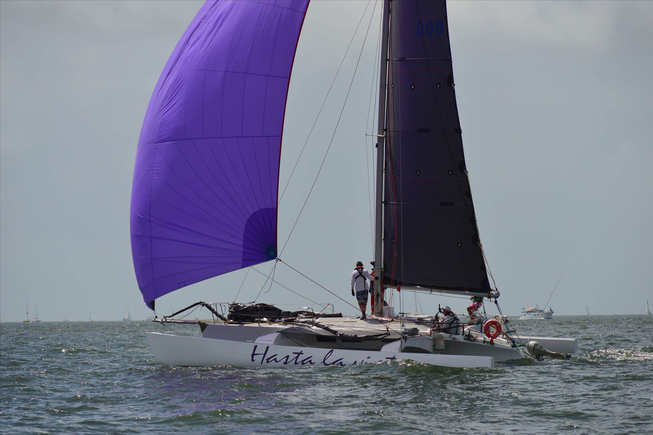 2018 Brisbane to Gladstone Multihull Race Start