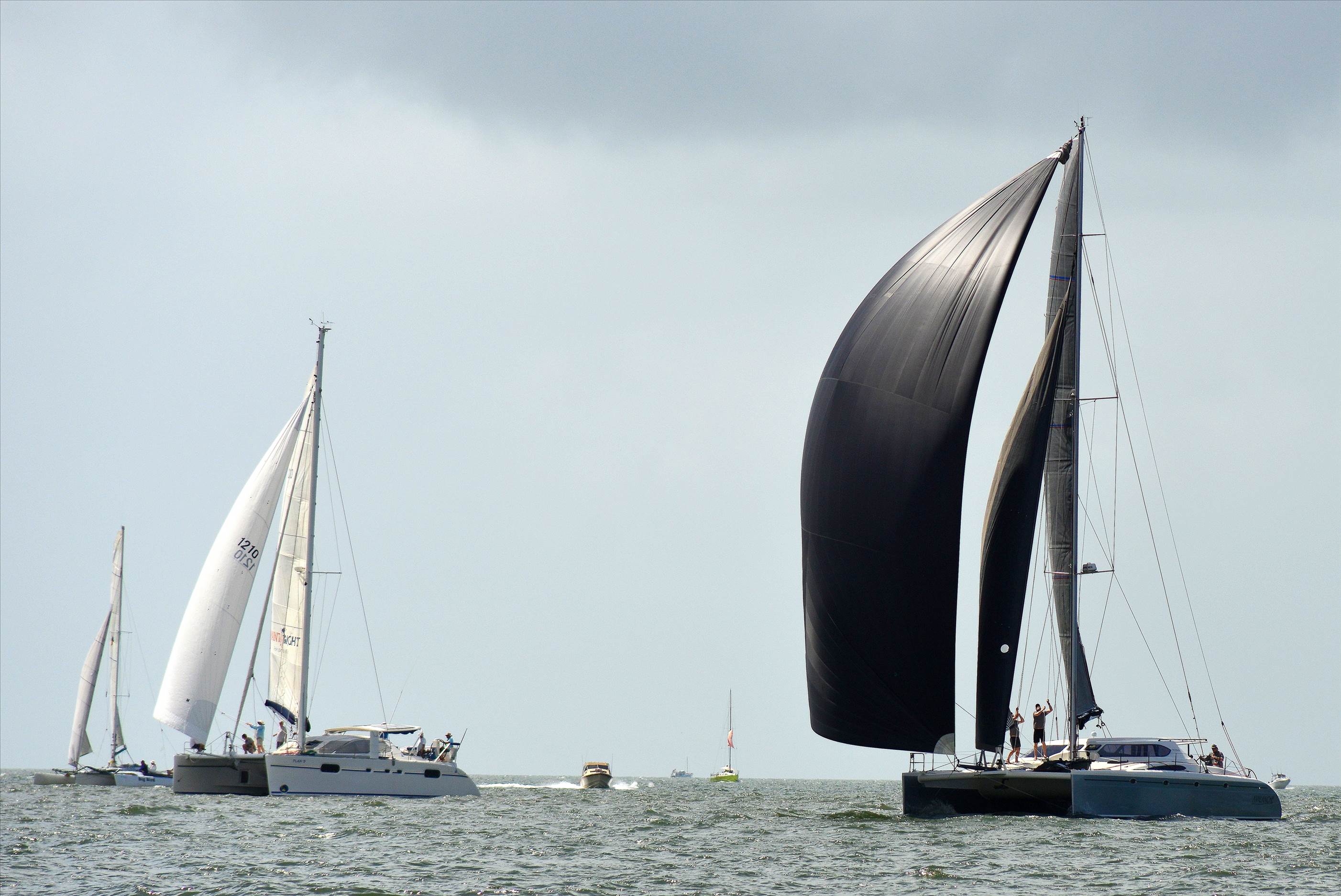 2018 Brisbane to Gladstone Multihull Race Start