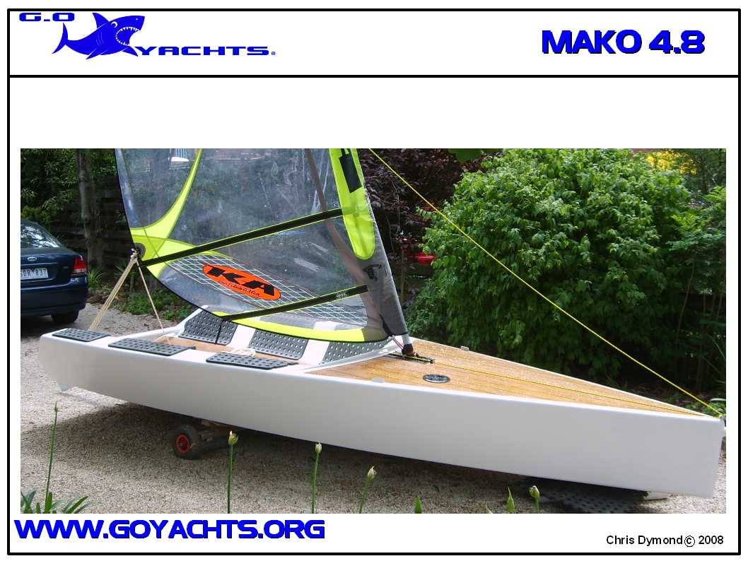 New design Kit yacht \"Mako 4.8\"