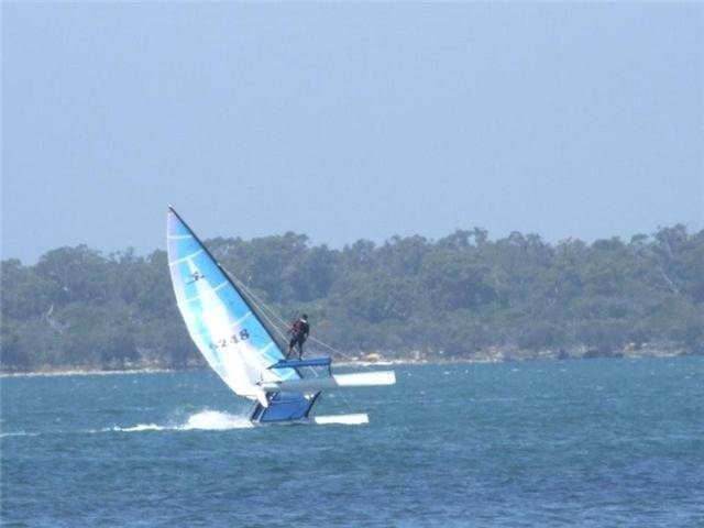 Australia Day 09 flying high