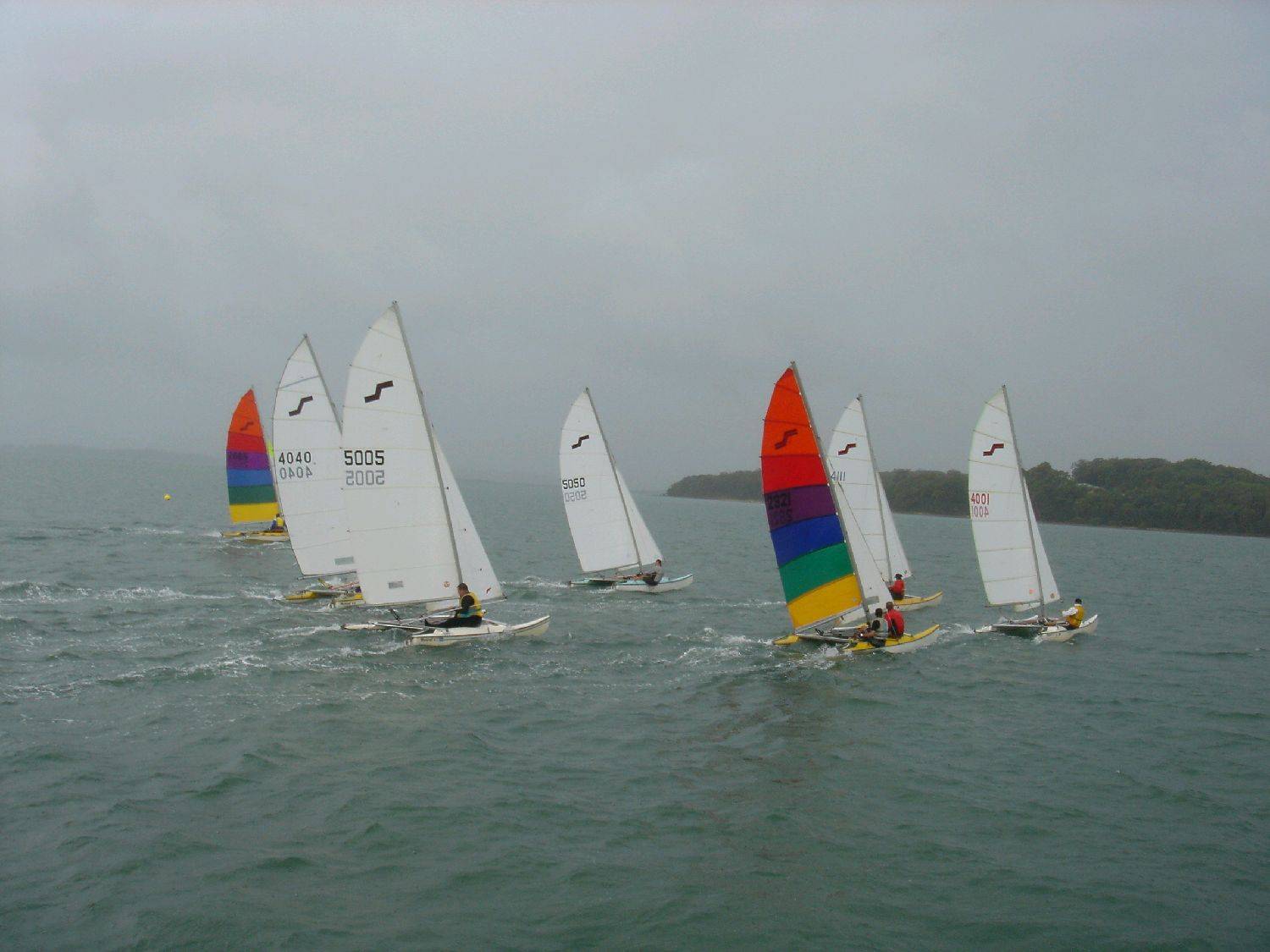 Maricat 4.3m Sailing