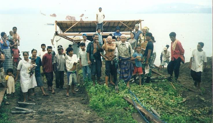 on fire launching day