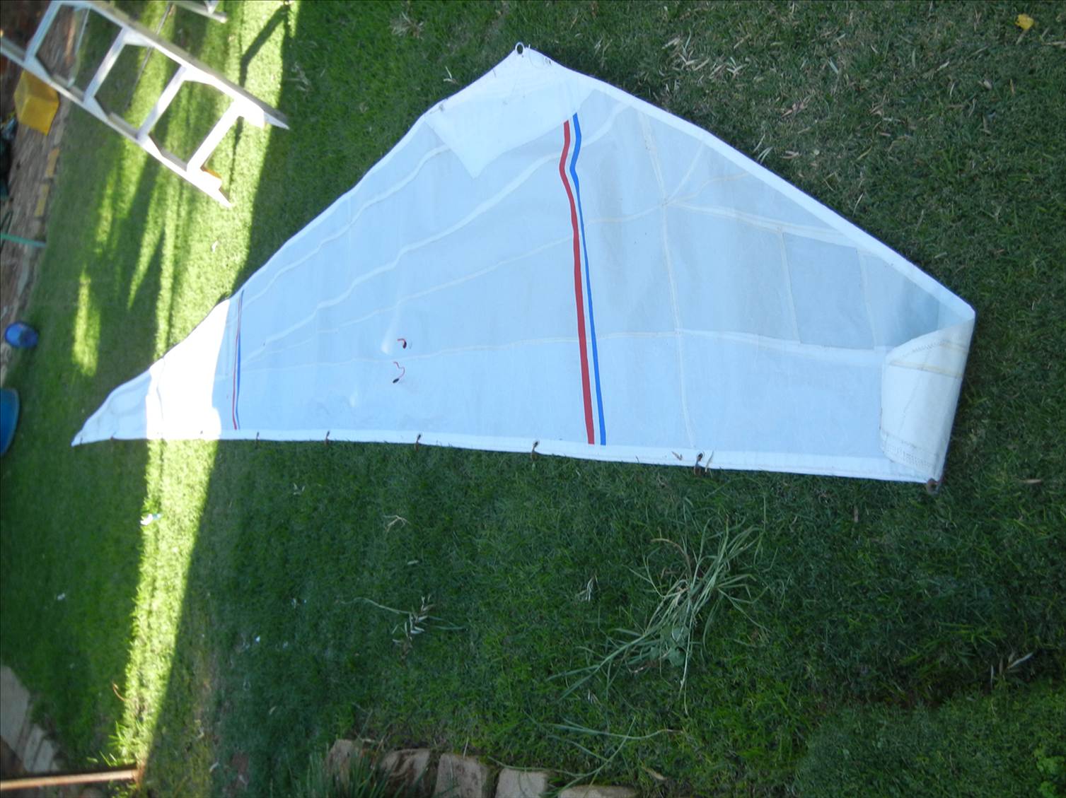 storm jib by accident