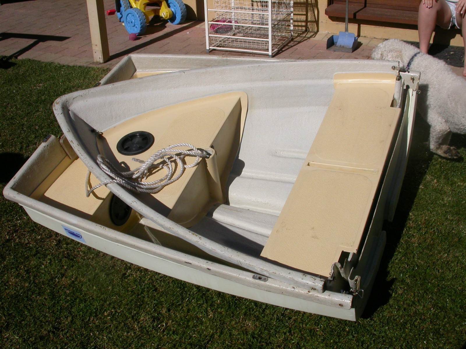 Swanson sailing dinghy