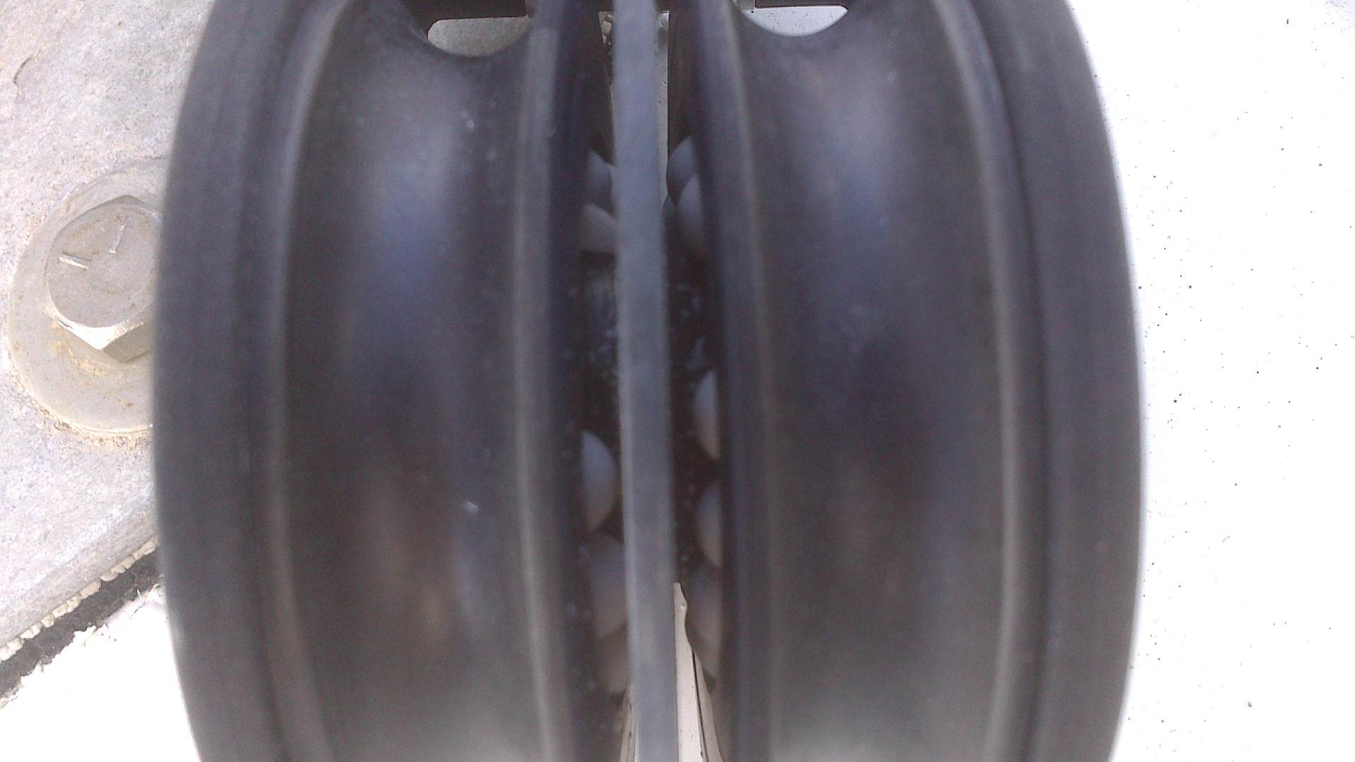 Block bearings missing