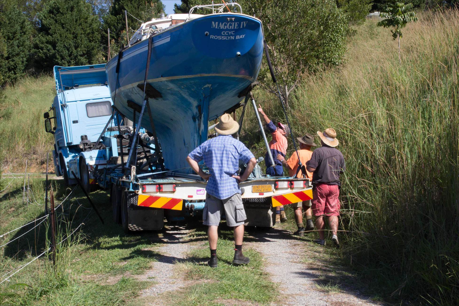Getting down my steep driveway