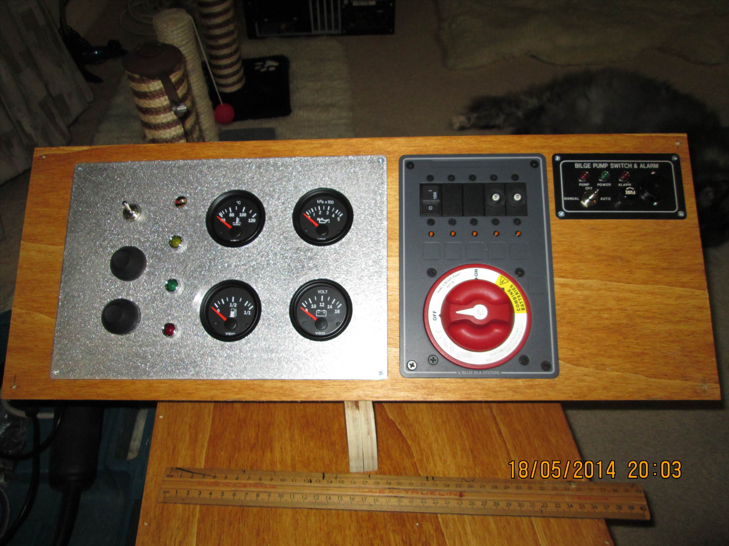 engine panel and isolator 021