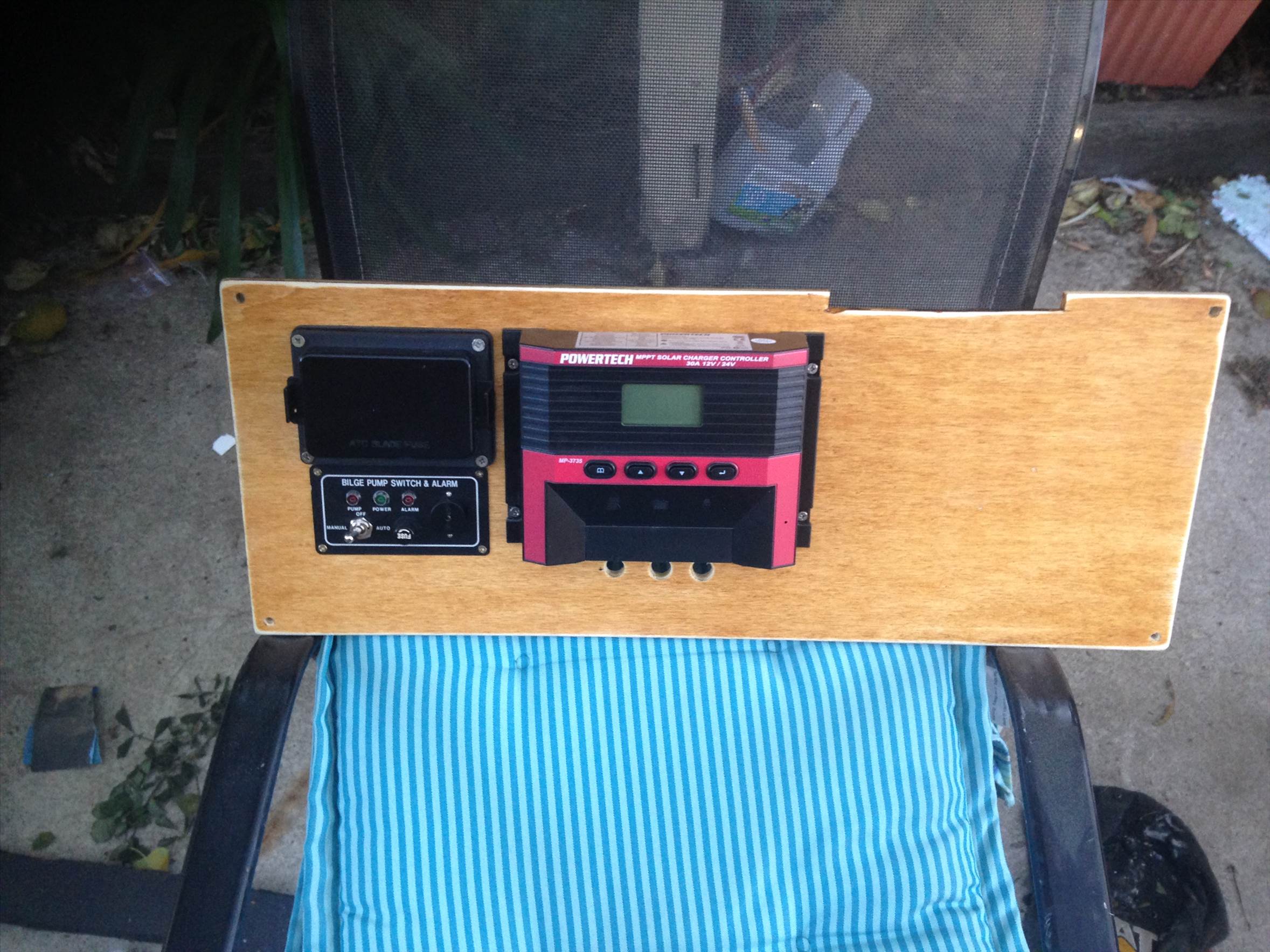 port side electrical panel 006