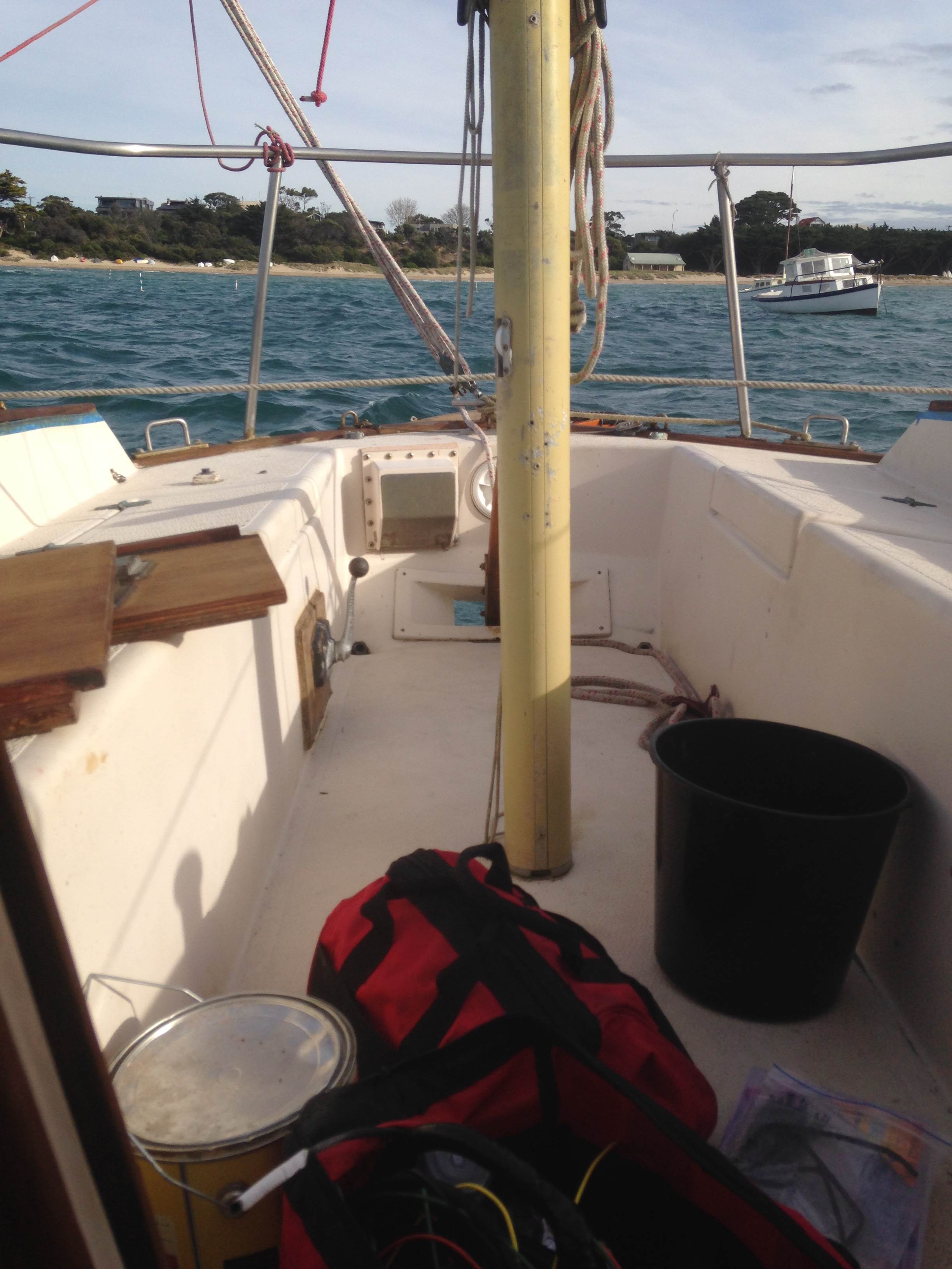 sundays work fitting engine cover 062