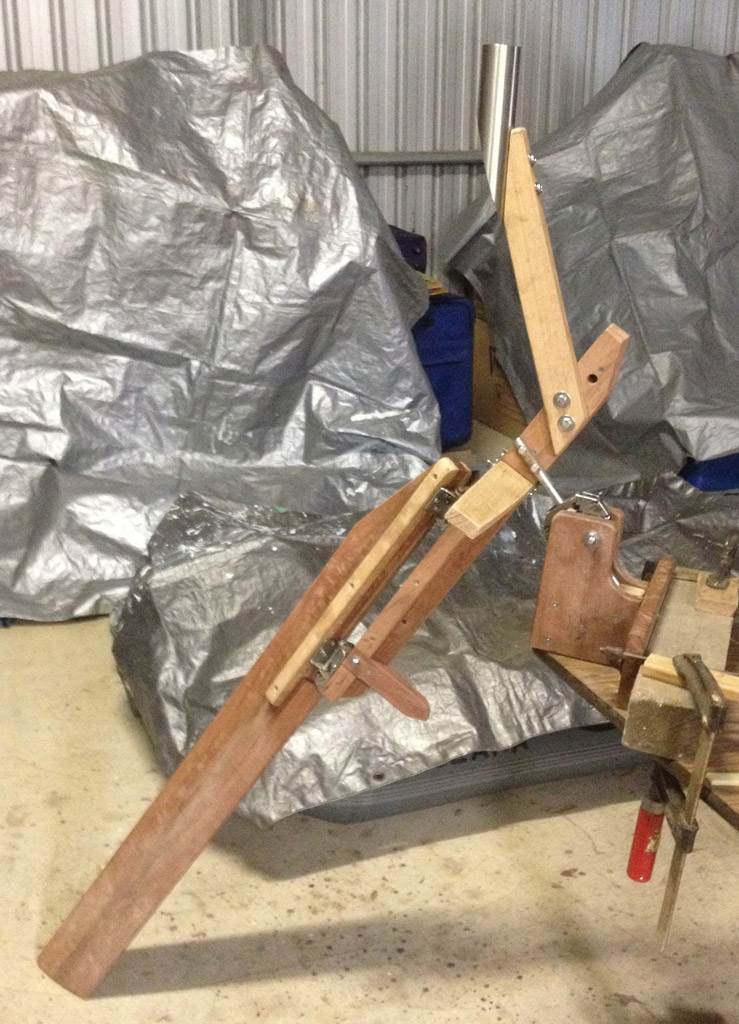 Side position of WV in use.