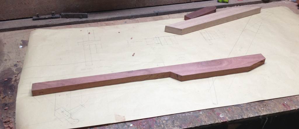 Port side of the frame.