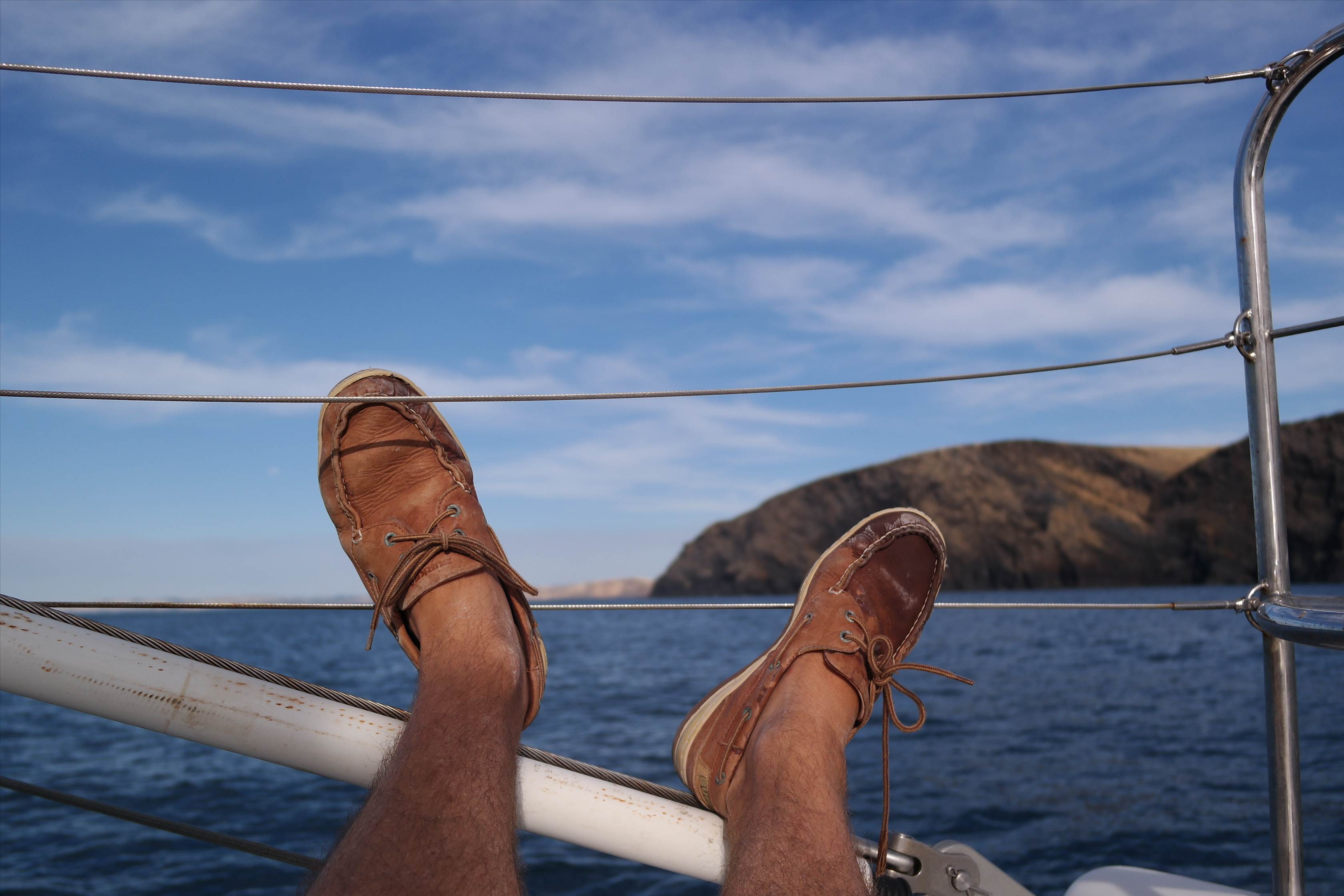 Feet up on autopilot