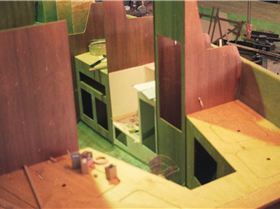 The interior work of the 10.5